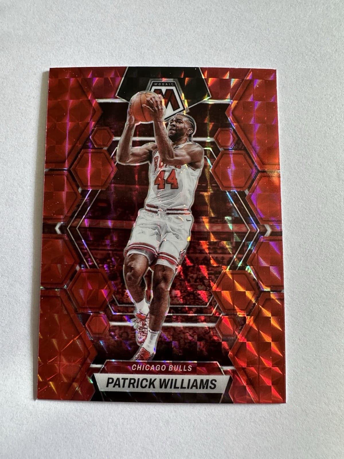 Patrick Williams Red 2022 Panini Mosaic 2022 Panini Mosaic red