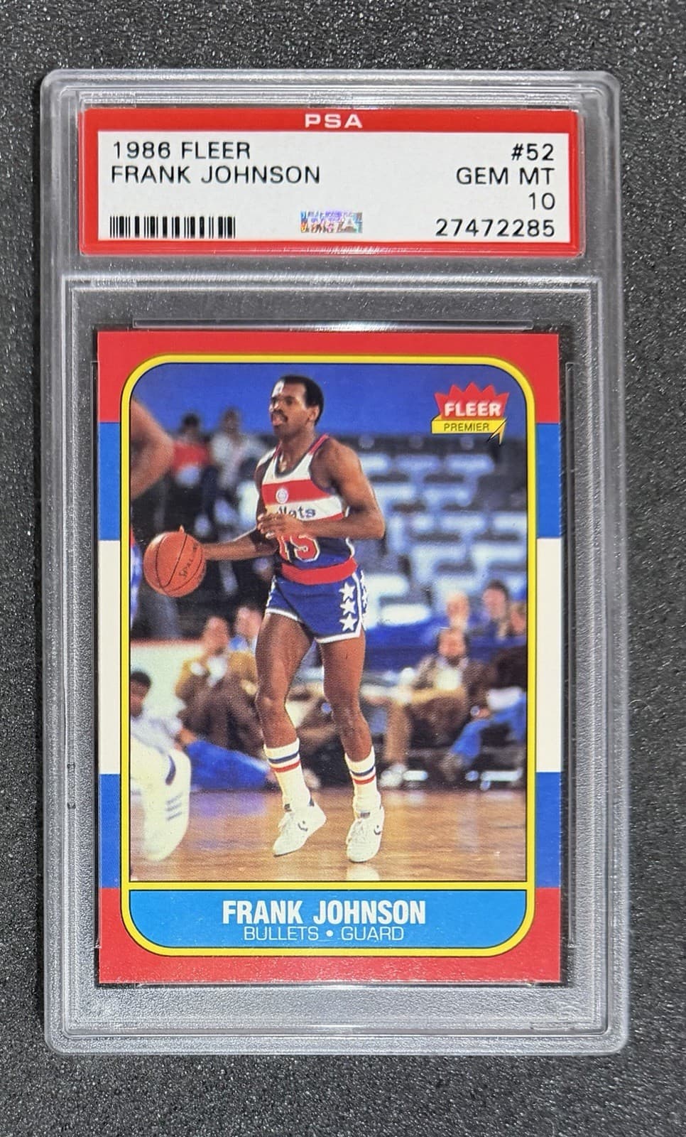 Frank Johnson 1986 Fleer 1986 Fleer