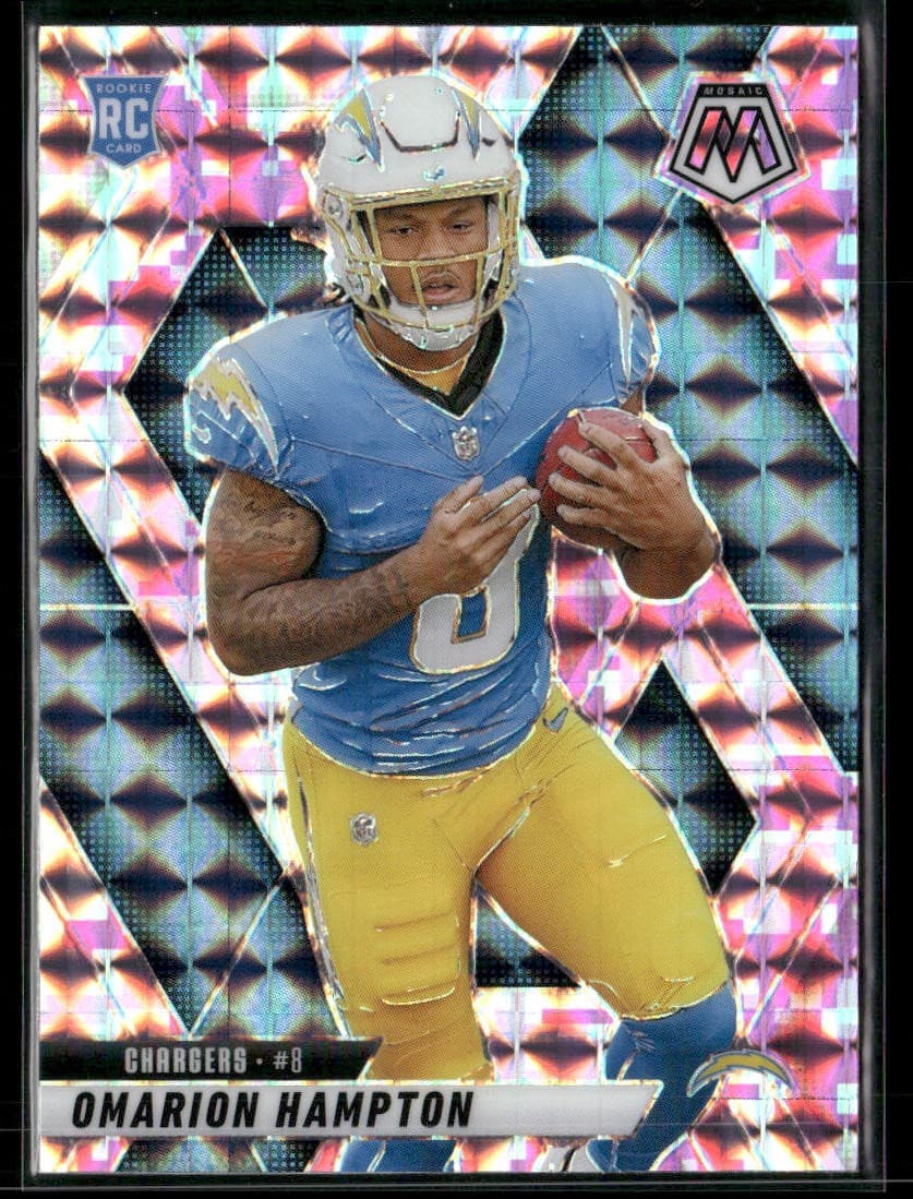 Omarion Hampton Mosaic 2025 Panini Mosaic