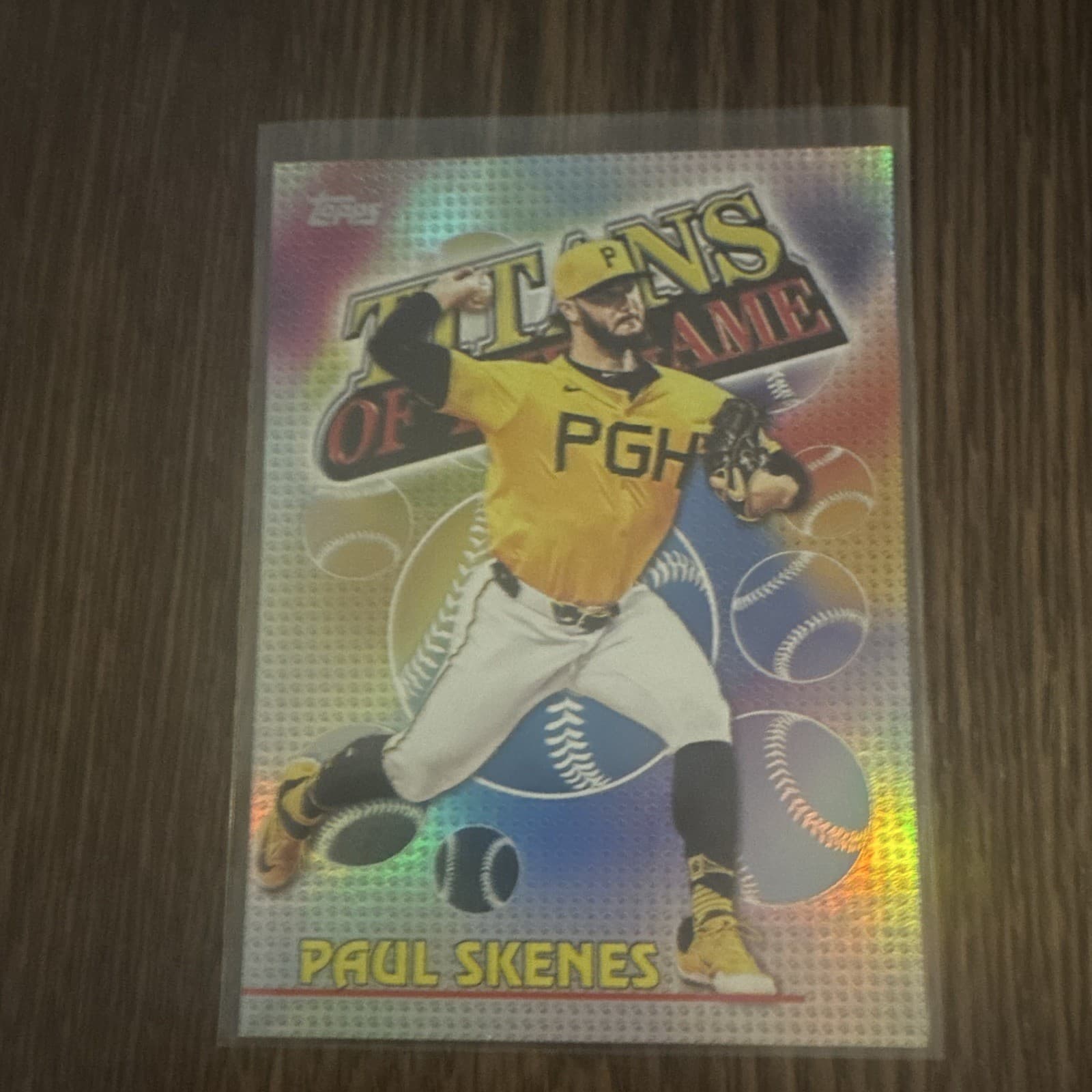 Paul Skenes Titans 2026 Topps 2026 Topps foil
