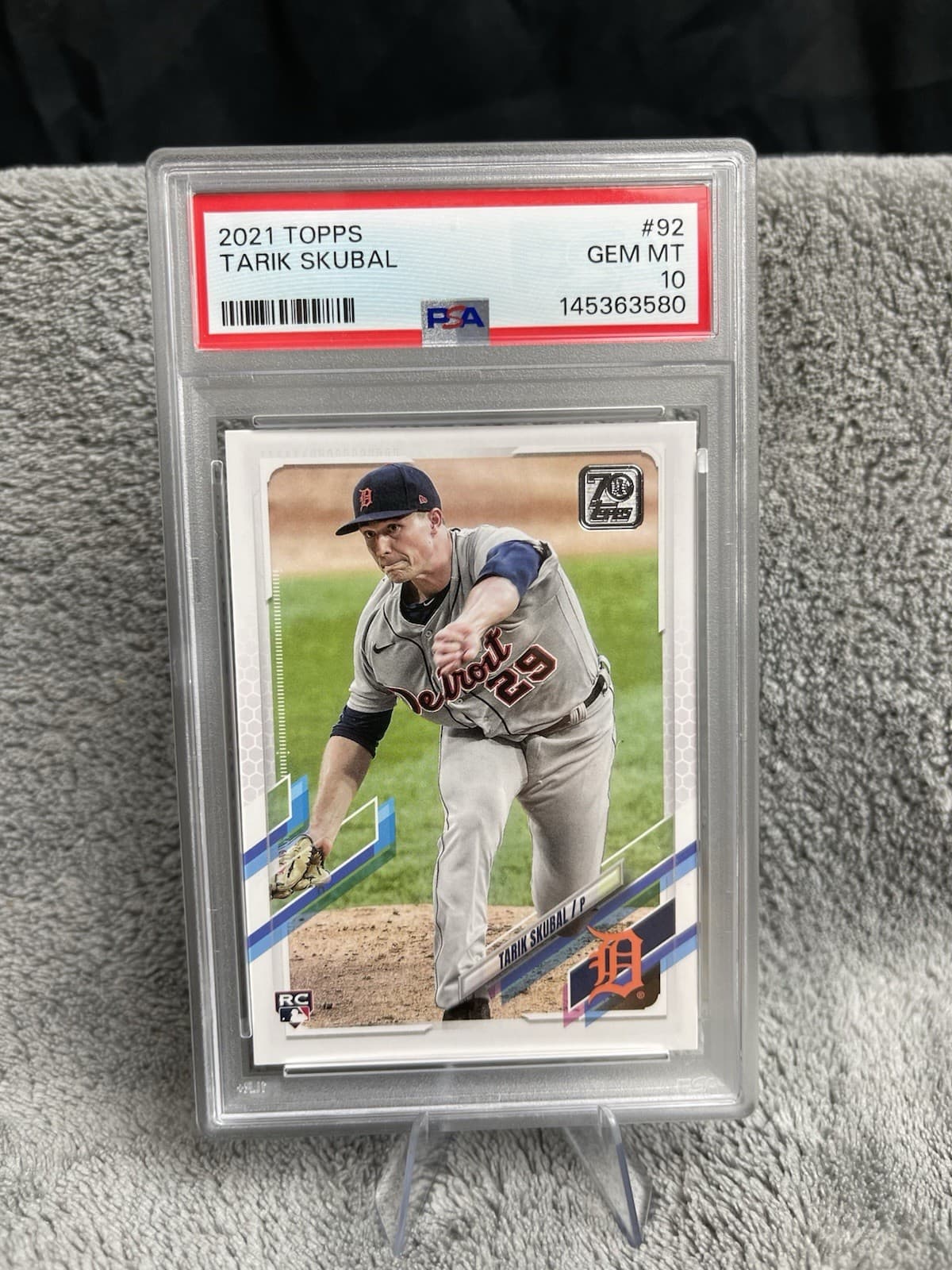 Tarik Skubal Detroit 2021 Topps