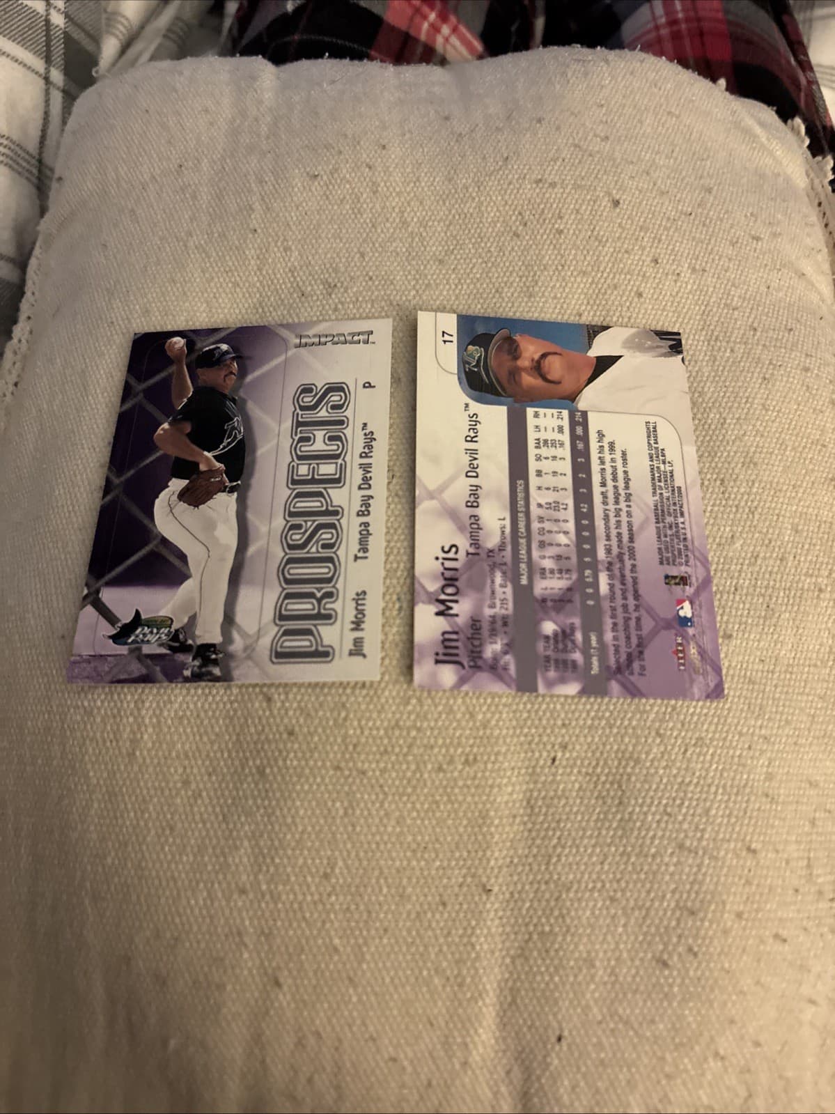 Impact Jim Morris 2000 Skybox 2000 Skybox