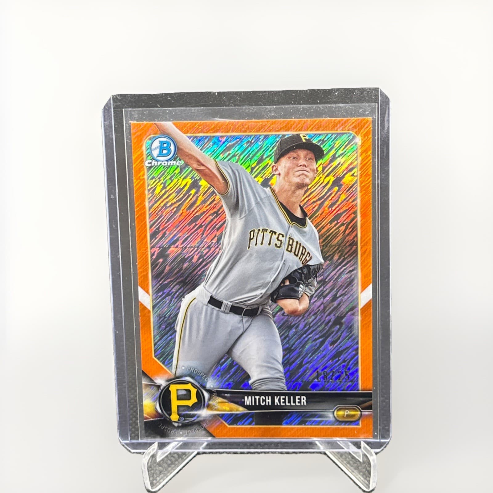 Prospects Orange Shimmer 2018 Bowman Chrome 2018 Bowman Chrome
