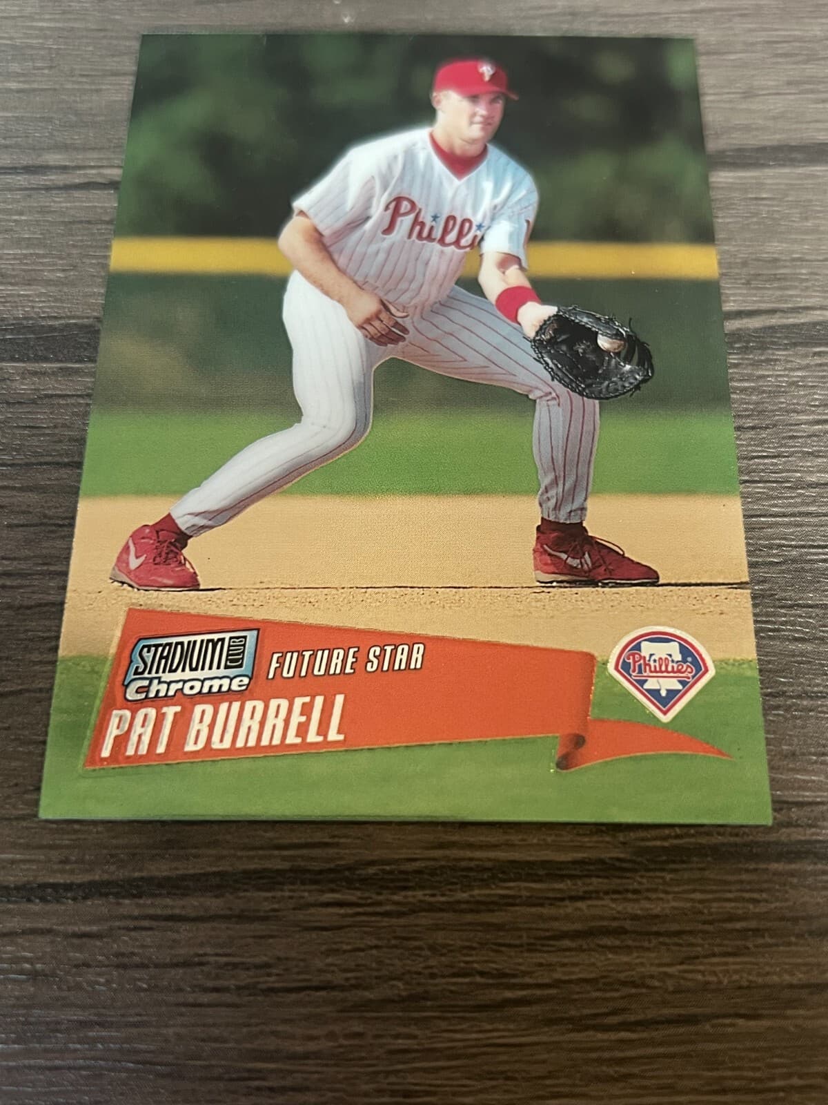 Baseball Pat Burrell 2000 Topps Stadium Club 2000 Topps Stadium Club