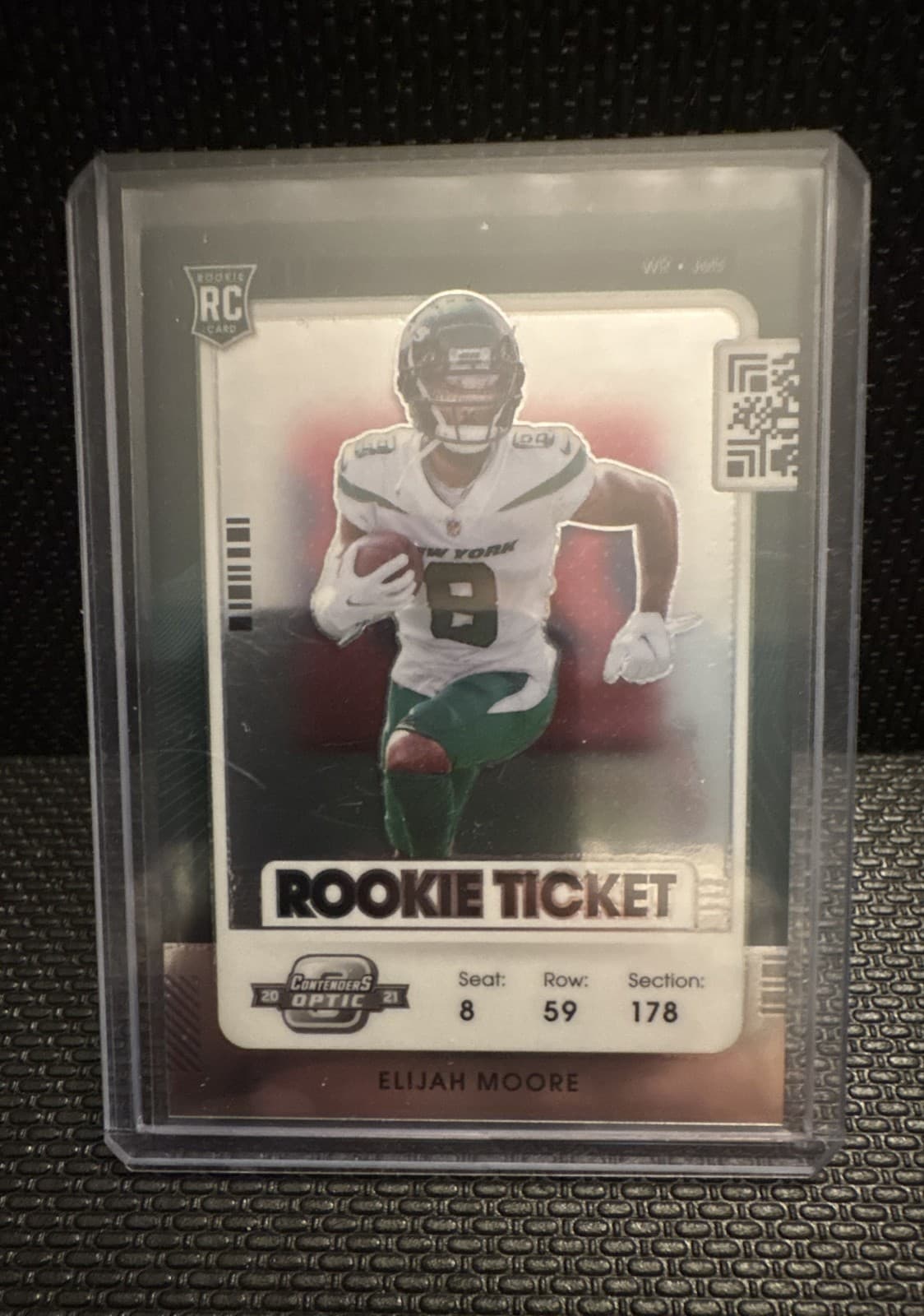 Ticket Elijah Moore 2021 Panini Contenders 2021 Panini Contenders