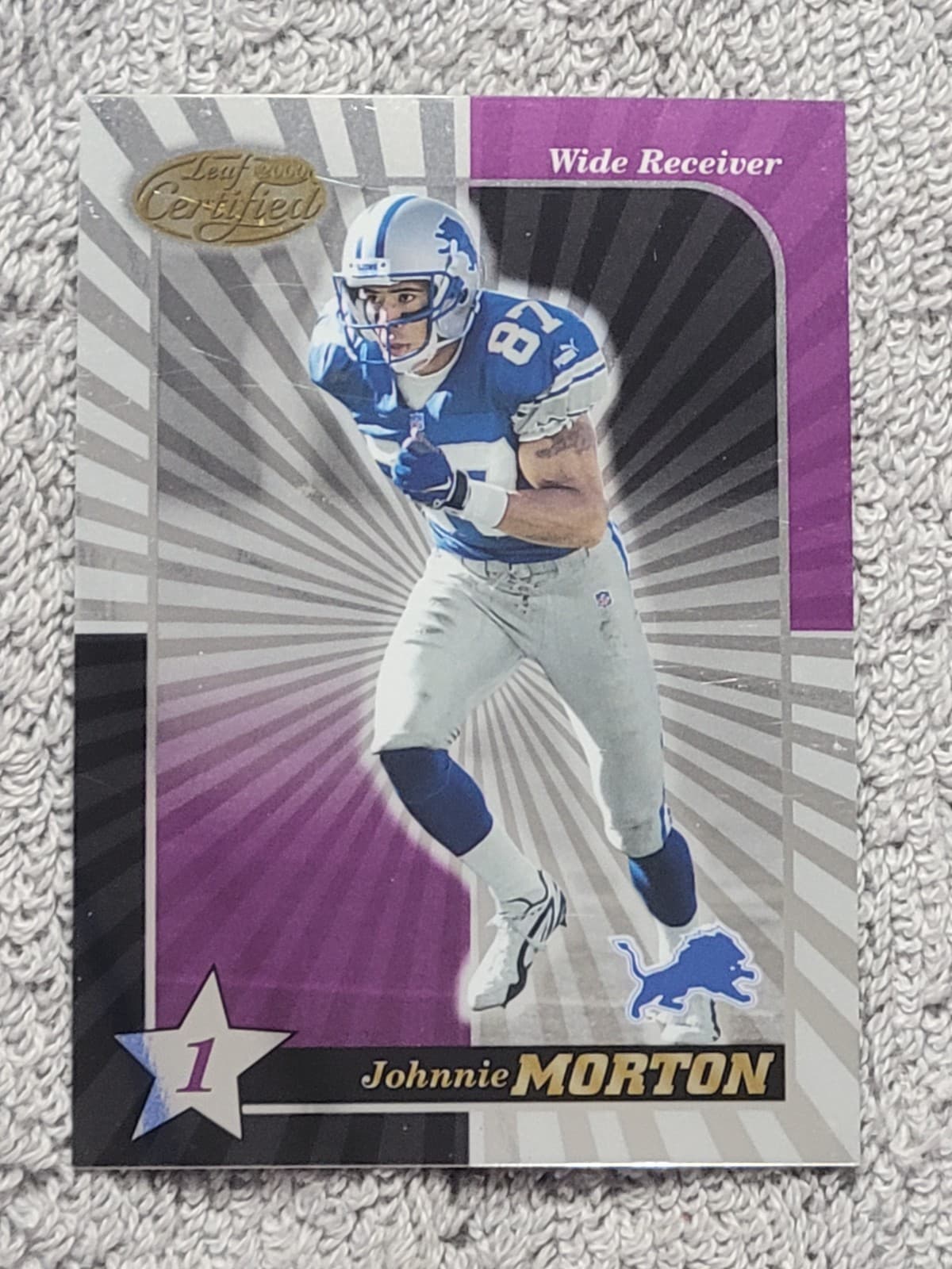Certified Football Johnnie #41