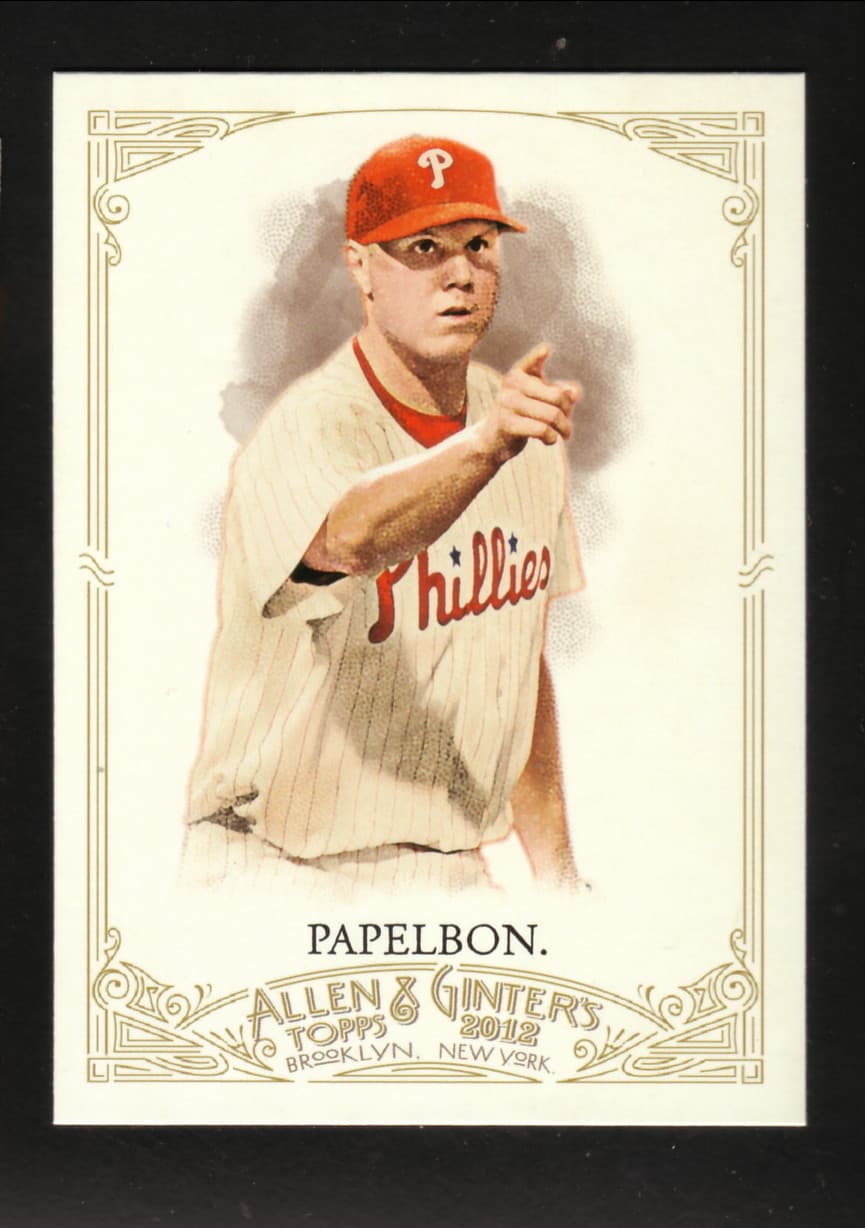 Jonathan Papelbon Philadelphia 2012 Topps 2012 Topps