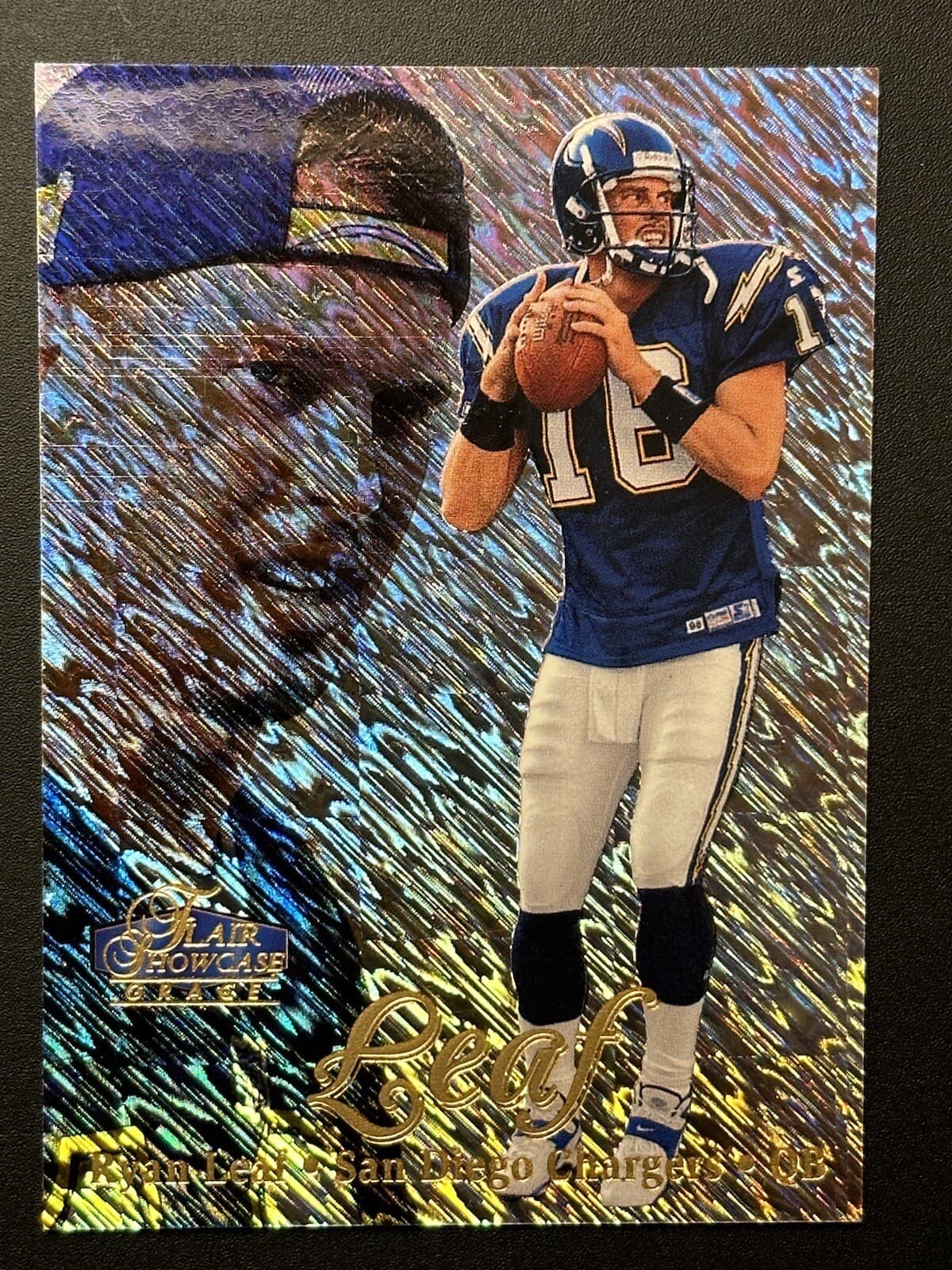 Flair Showcase Football 1998 Leaf 1998 Leaf