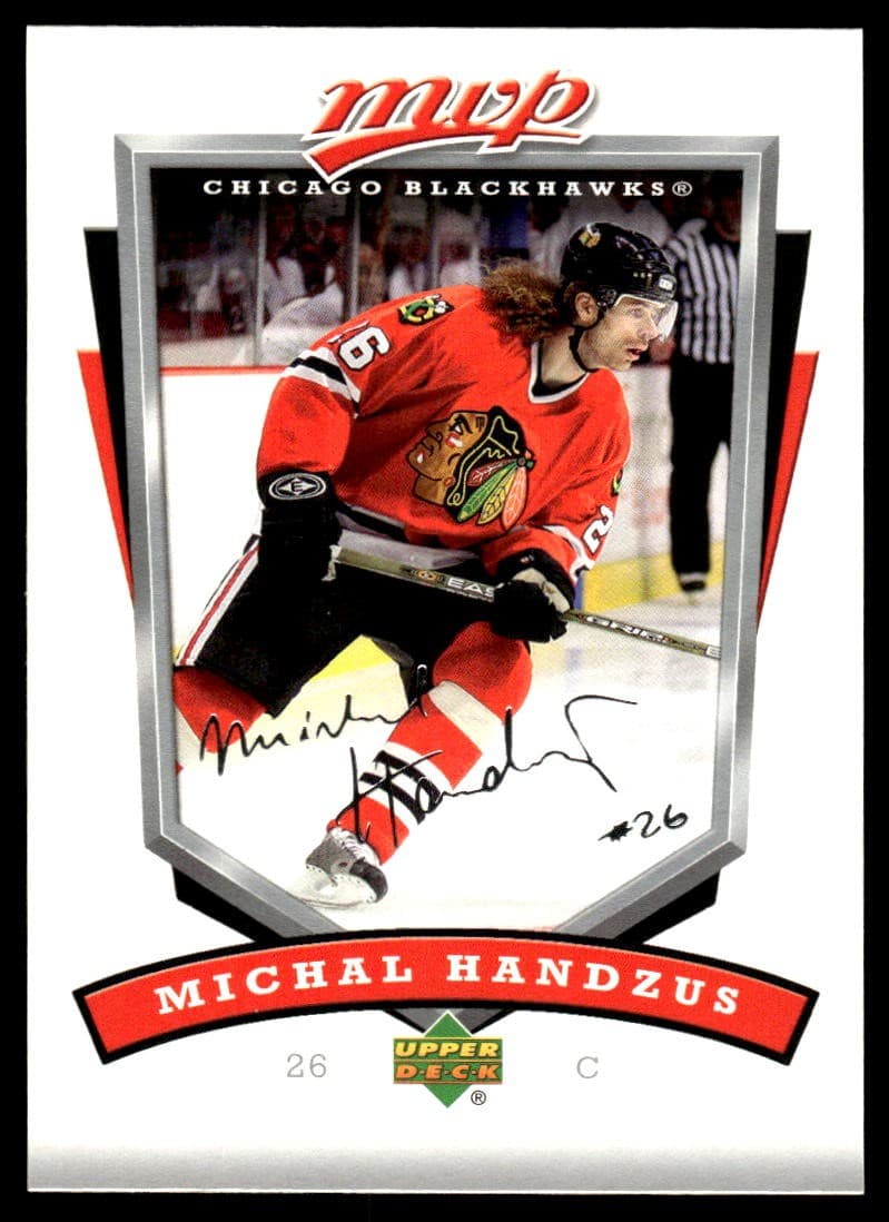 Michal Handzus Chicago 2006 Upper Deck 2006 Upper Deck