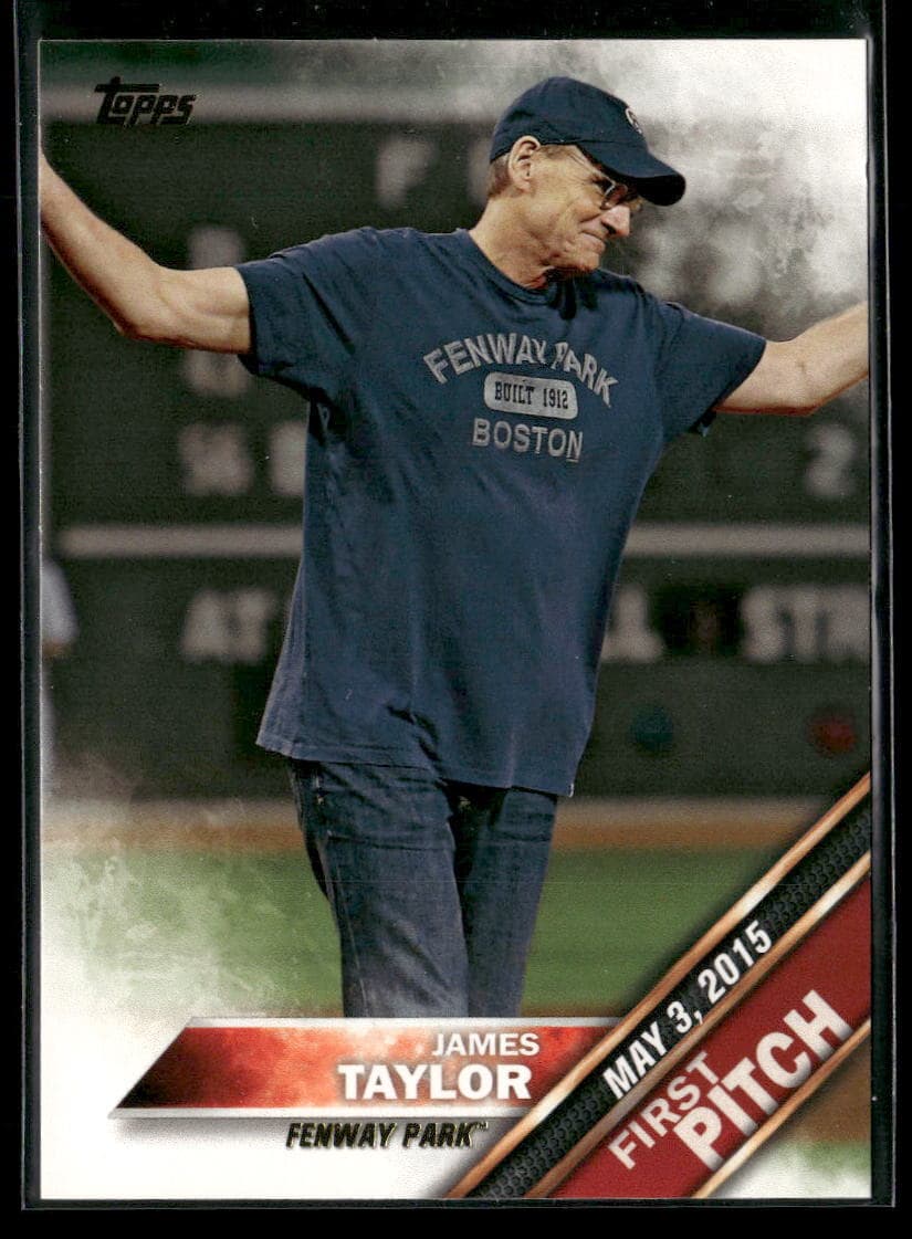 James Taylor First 2016 Topps Chrome
