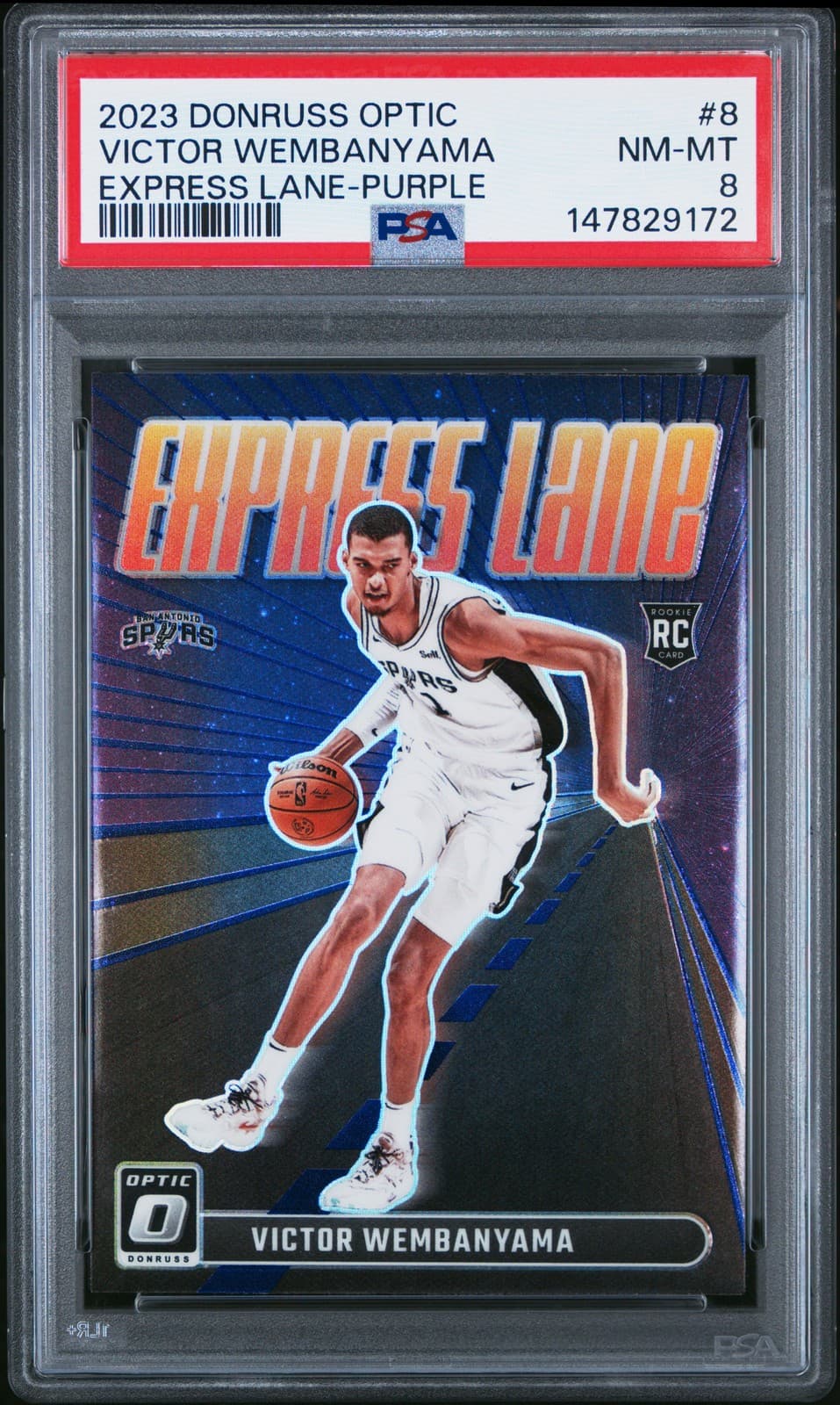 DONRUSS OPTIC EXPRESS LANE PUR 2023 Panini 2023 Panini purple