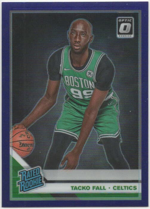 TACKO FALL "RATED " Purple 2019 Donruss Optic 2019 Donruss Optic holo-purple