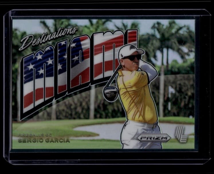 Golf Sergio Garcia 2024 Panini Prizm 2024 Panini Prizm