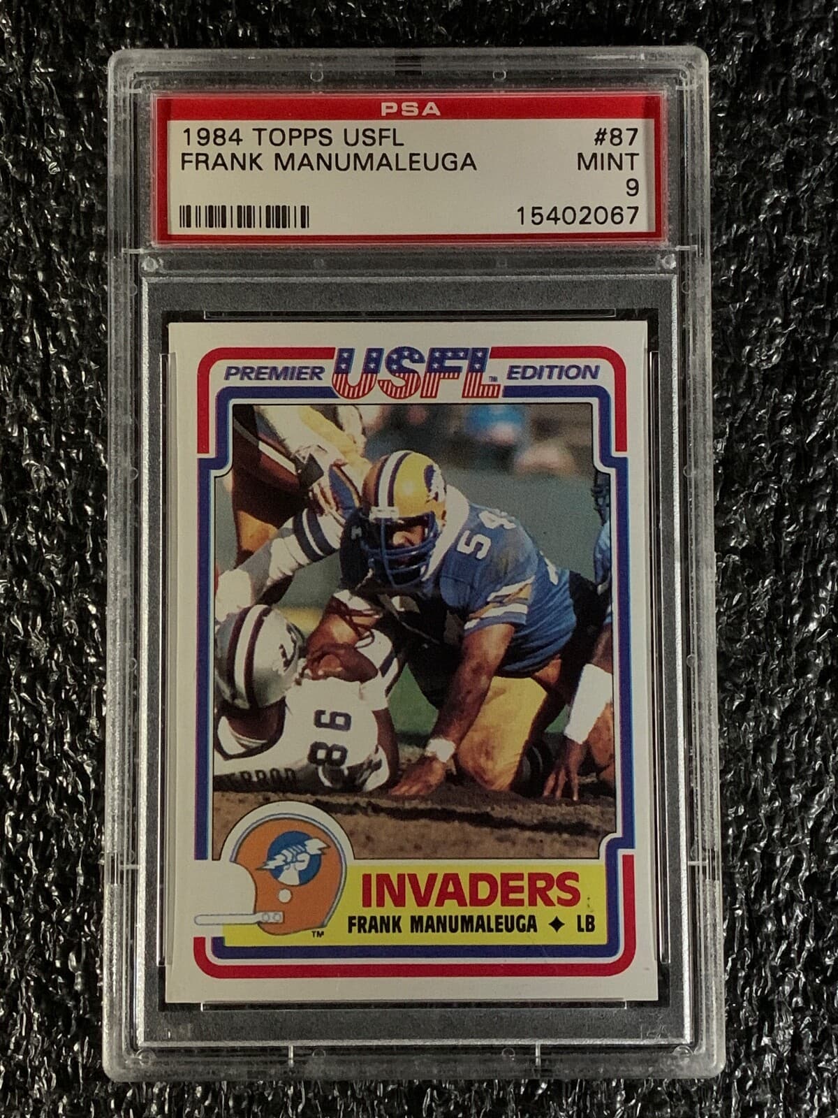 Football Frank Manumaleuga 1984 Topps 1984 Topps