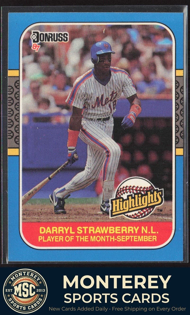 Darryl Strawberry Highlights 1987 Donruss 1987 Donruss