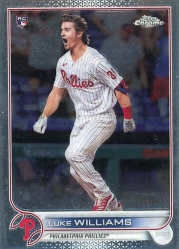 Baseball Luke Williams 2022 Topps Chrome 2022 Topps Chrome