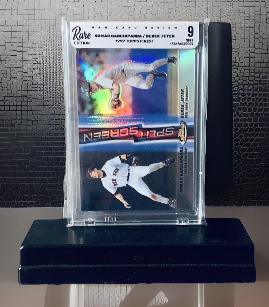 Nomar Garciaparra / Derek Jeter trading card