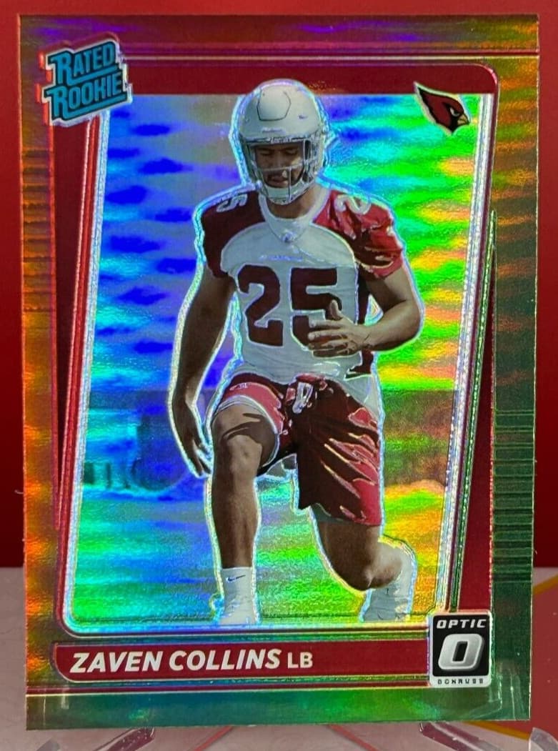 ZAVEN COLLINS RATED OPTIC RED 2021 Donruss
