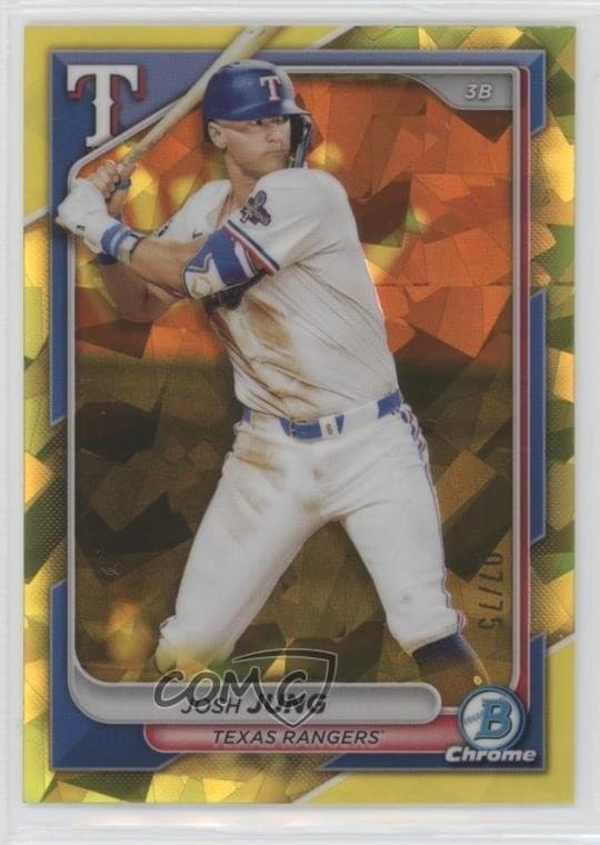 Josh Jung 2024 bowman Bowman Chrome