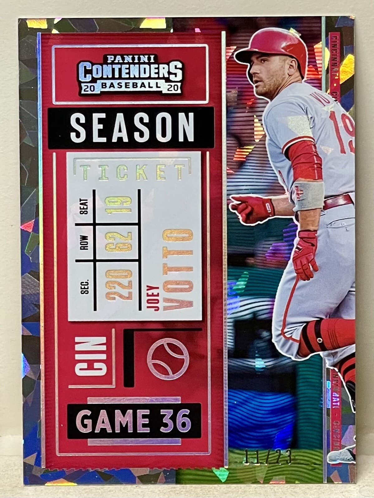 Baseball Joey Votto 2020 Panini Contenders 2020 Panini Contenders