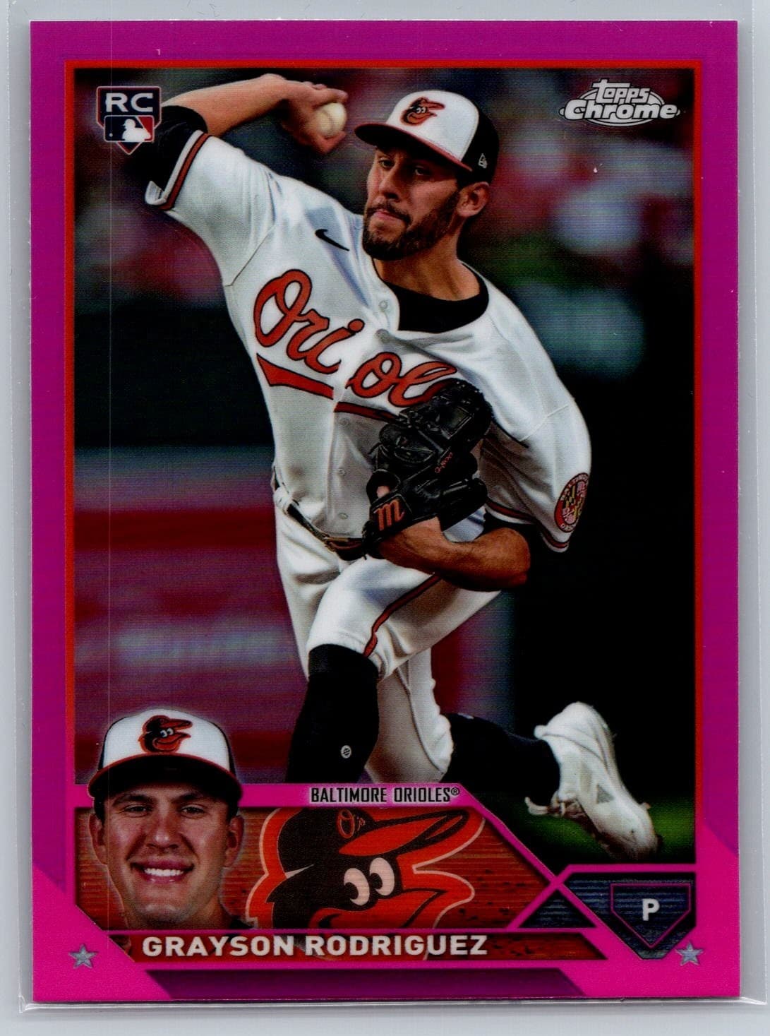 update baseball grayson rodrig 2023 Topps Chrome 2023 Topps Chrome