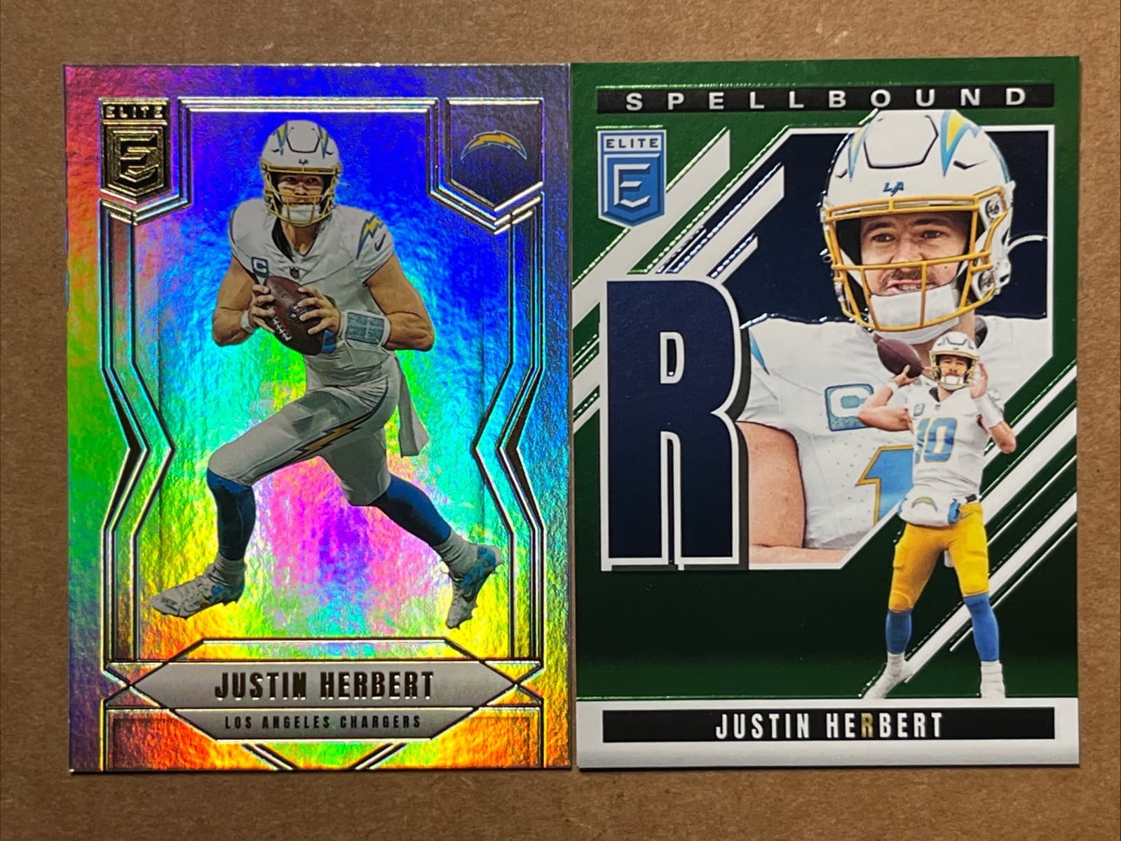 Justin Herbert Elite 2025 Donruss 2025 Donruss