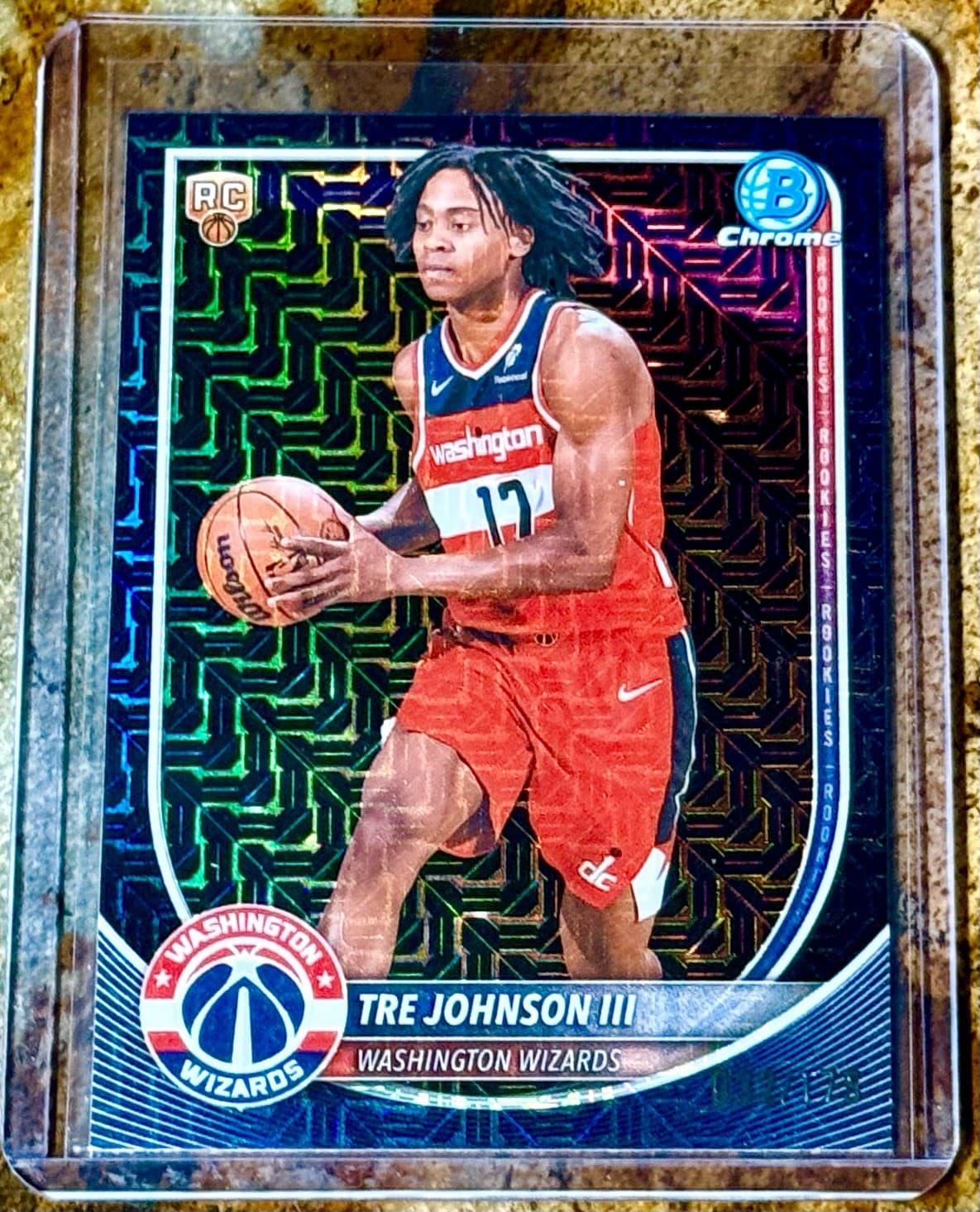 Basketball Tre Johnson 2025 Bowman Chrome 2025 Bowman Chrome