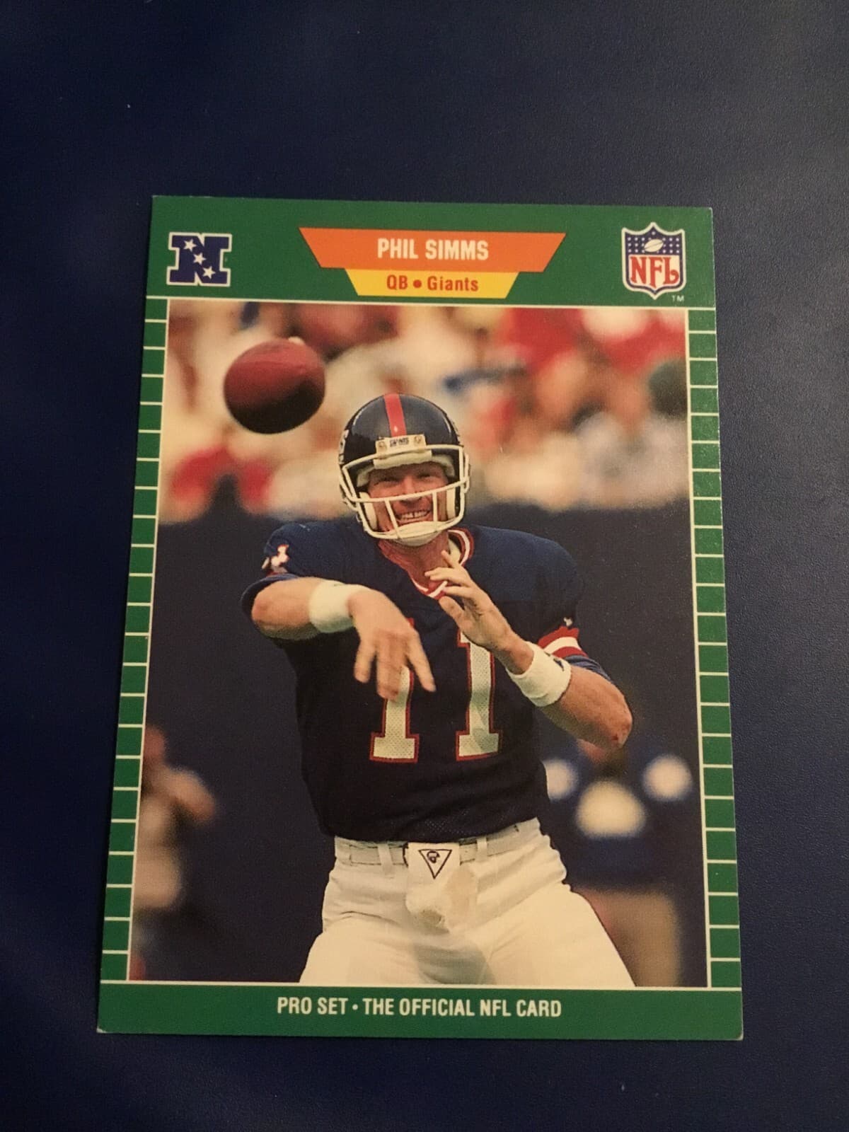 New York Giants 1989 Pro Set