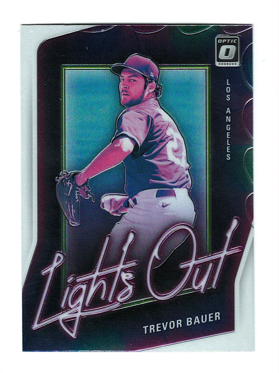 Trevor Bauer Lights 2021 Donruss Optic 2021 Donruss Optic