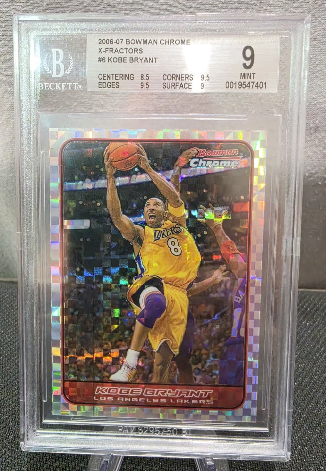 Kobe Bryant 2006 bowman Bowman Chrome