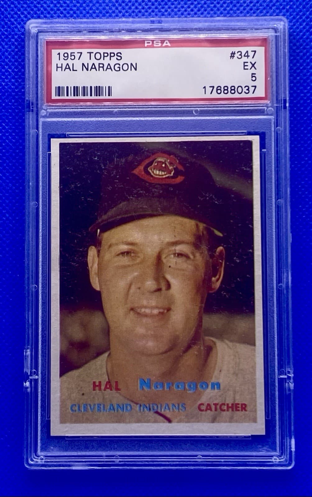 Hal Naragon trading card