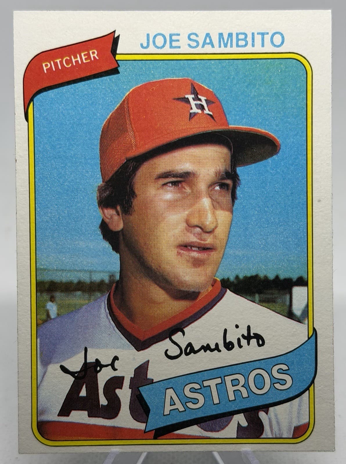 Joe Sambito Houston 1980 Topps 1980 Topps