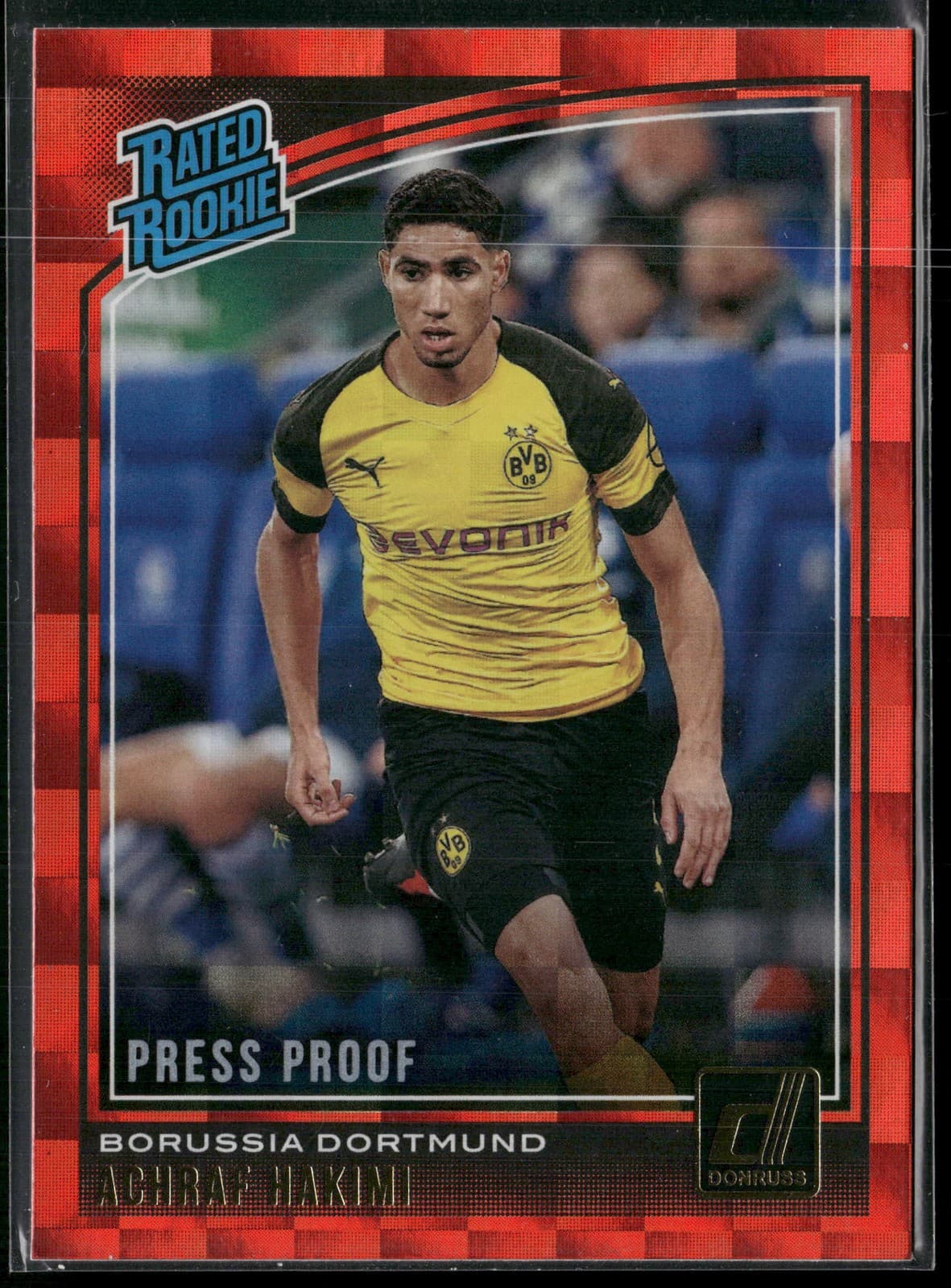 Achraf Hakimi Press 2018 Donruss 2018 Donruss