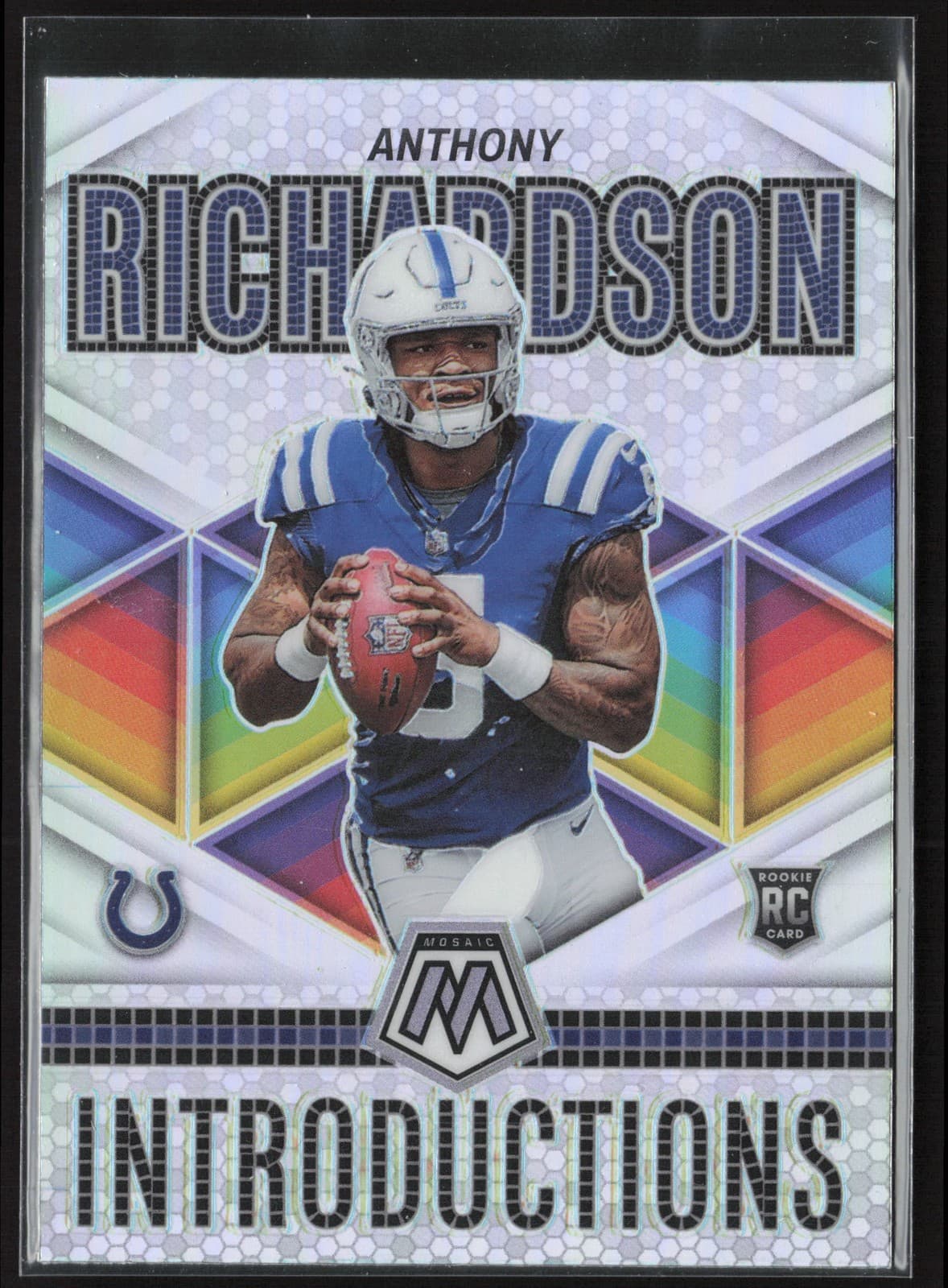 Anthony Richardson Introductions 2023 Panini Mosaic 2023 Panini Mosaic example 2