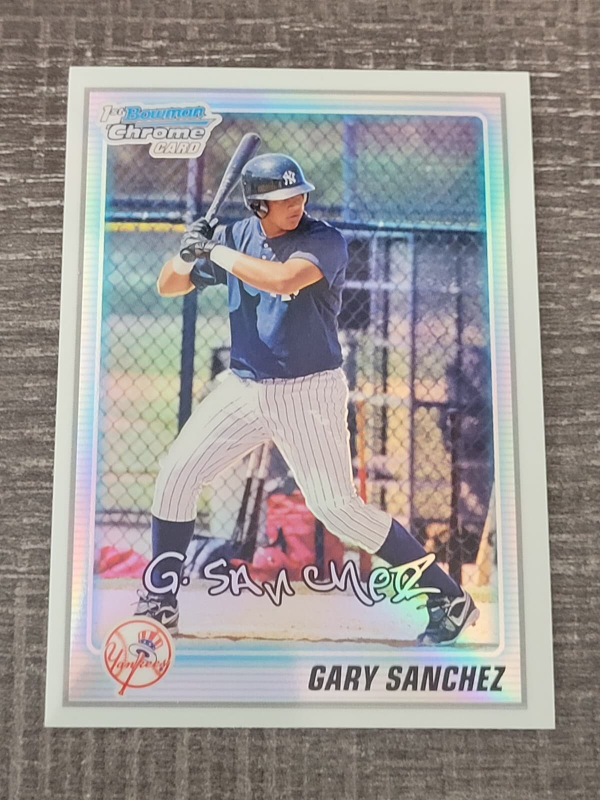 Prospects Gary Sanchez 2010 Bowman Chrome