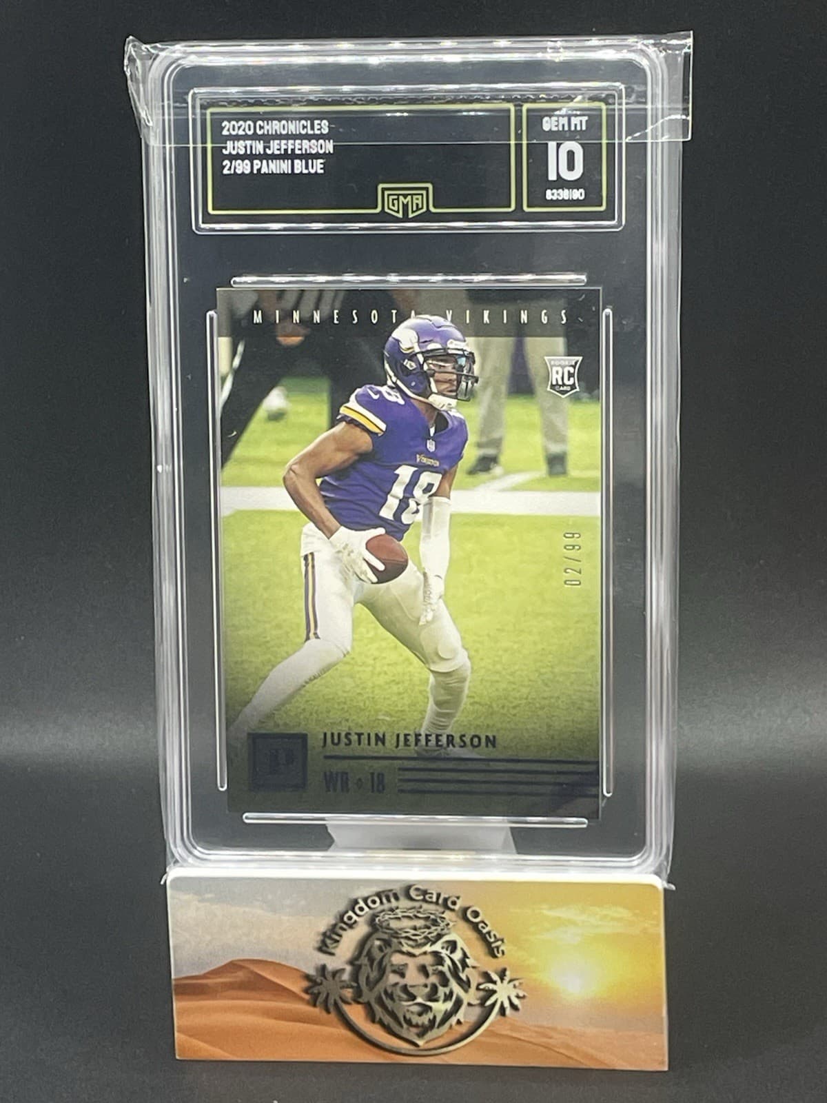 Justin Jefferson 2020 Panini 2020 Panini purple