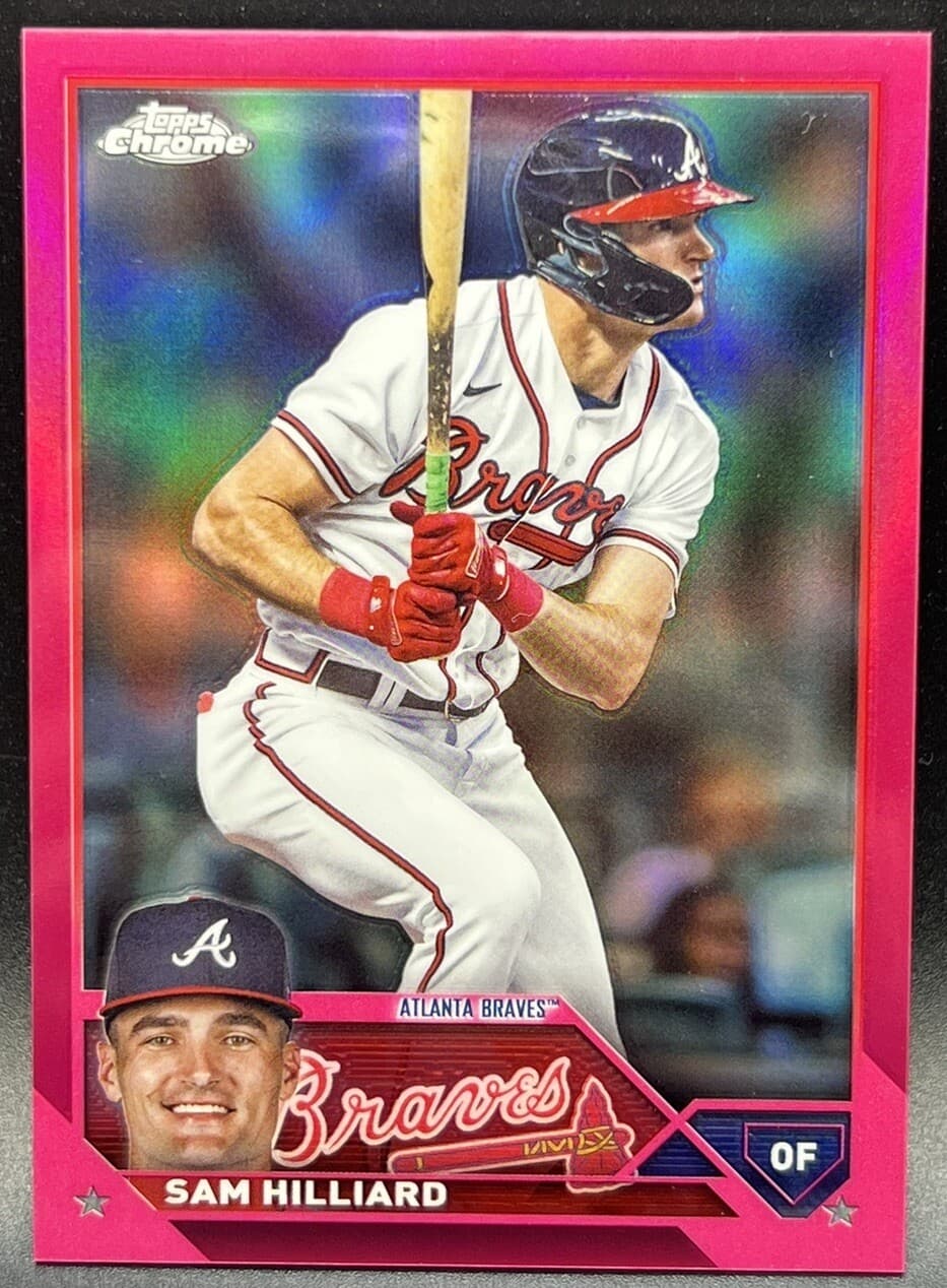 Baseball Sam Hilliard 2023 Topps Chrome