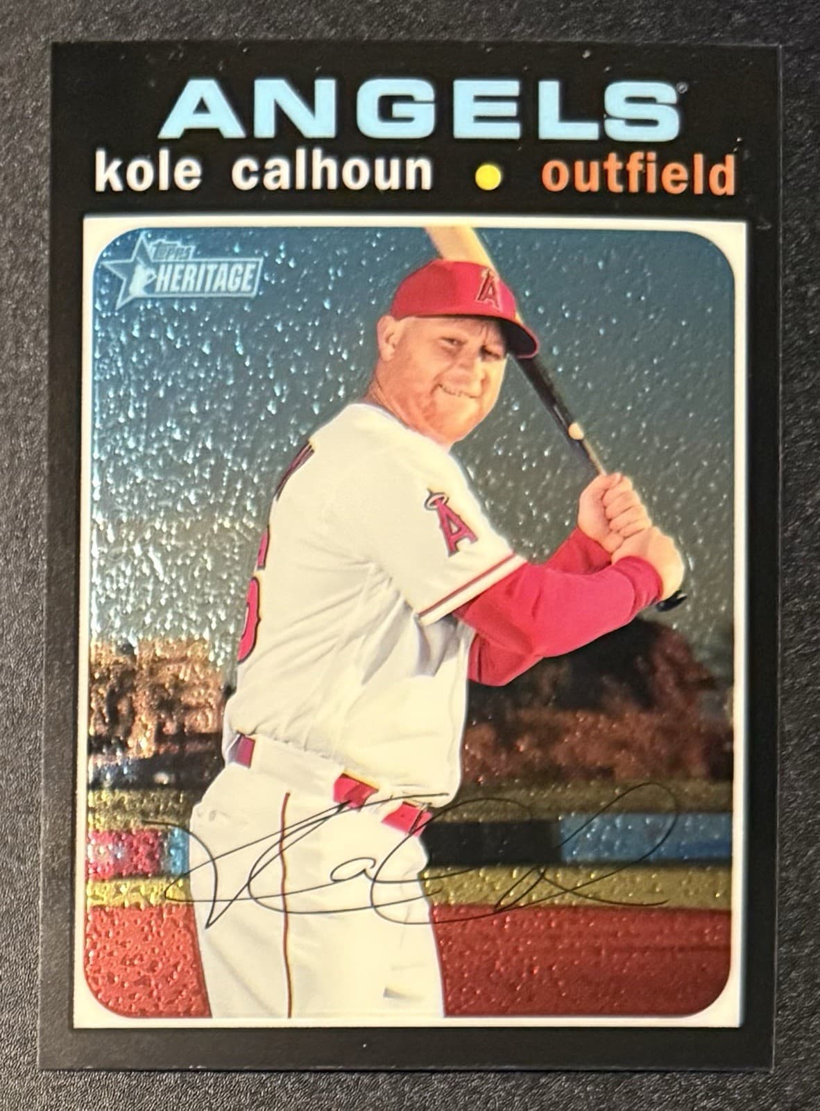 Kole Calhoun 2020 Topps Heritage 2020 Topps Heritage