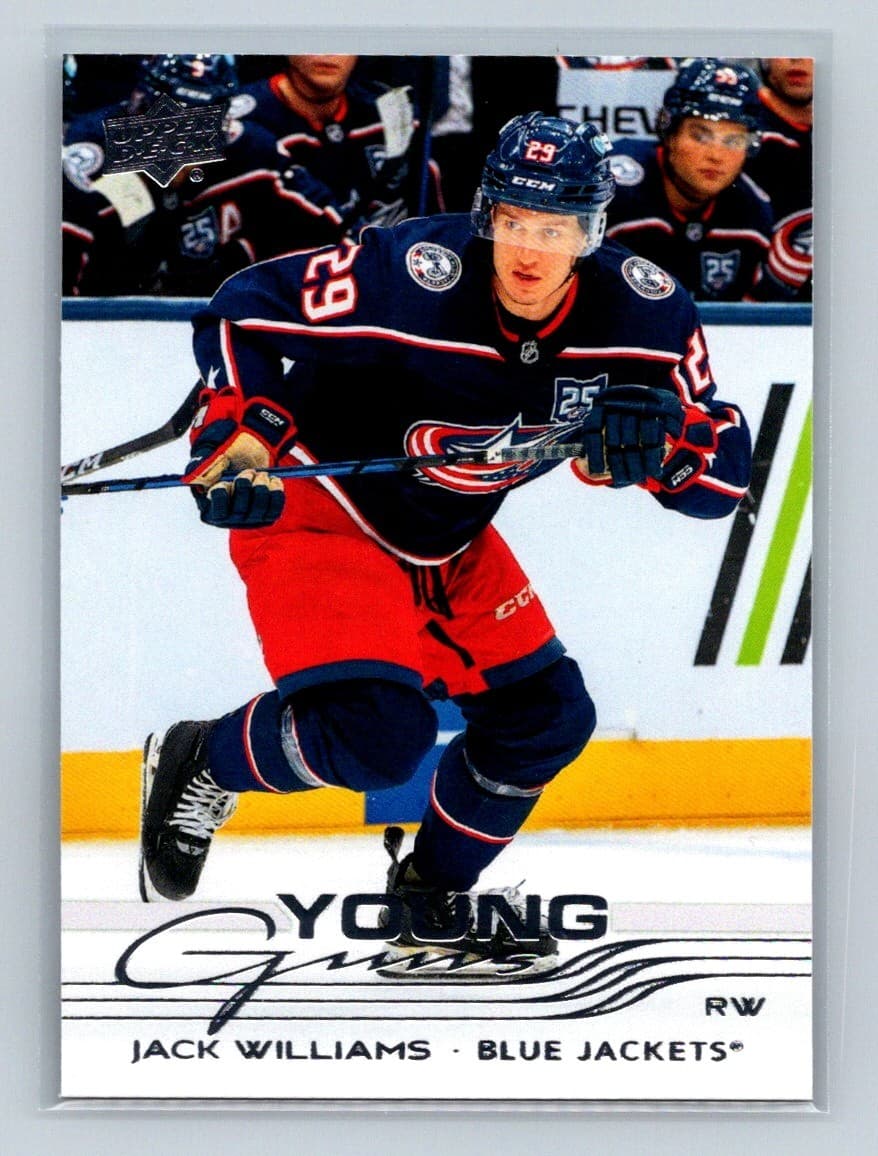 Jack Williams trading card