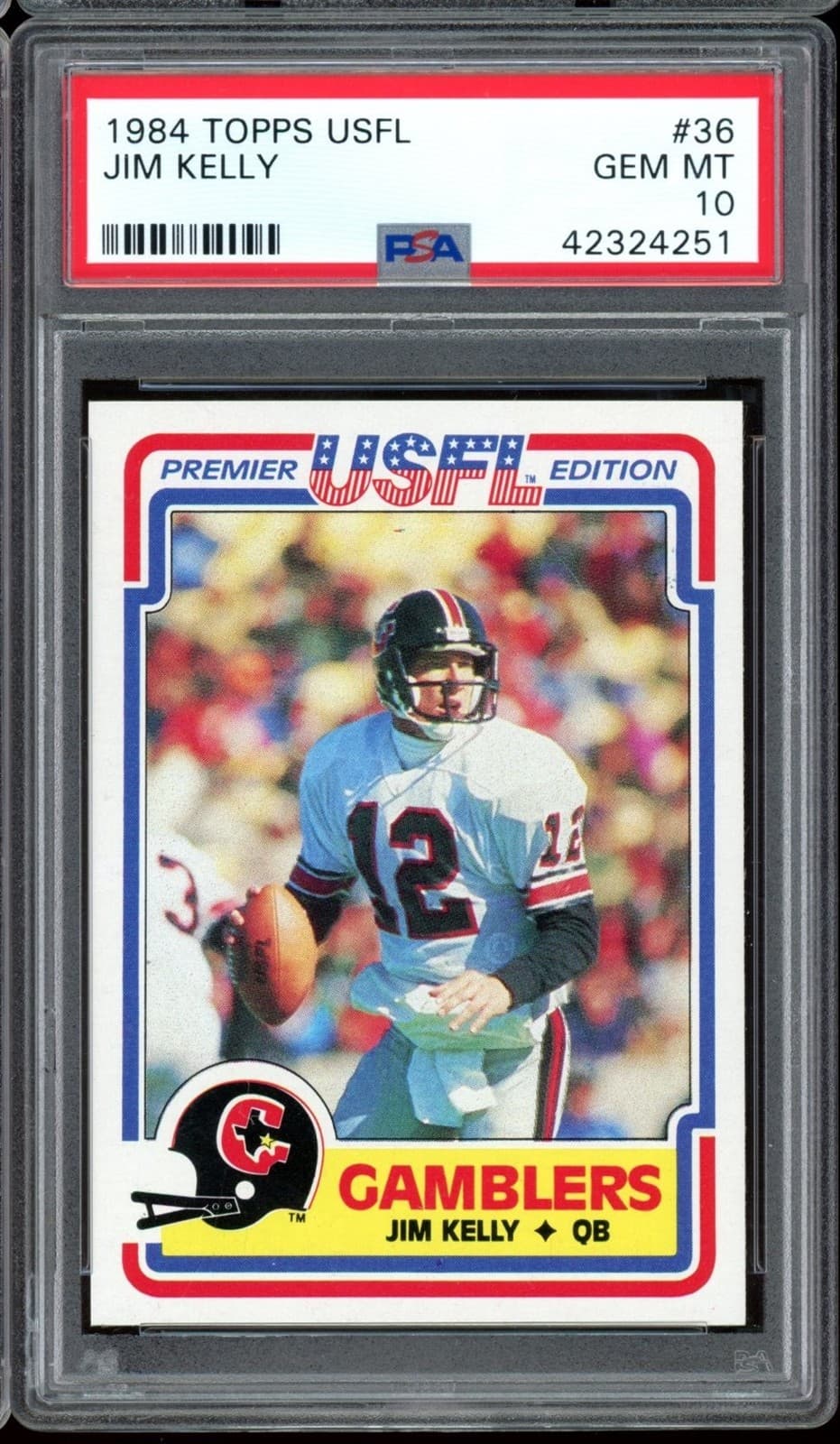 Football Jim Kelly 1984 Topps 1984 Topps