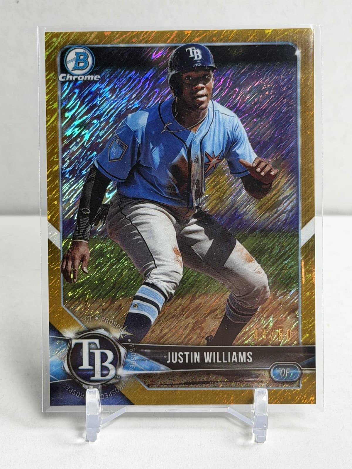 Prospects Justin Williams 2018 Bowman Chrome 2018 Bowman Chrome