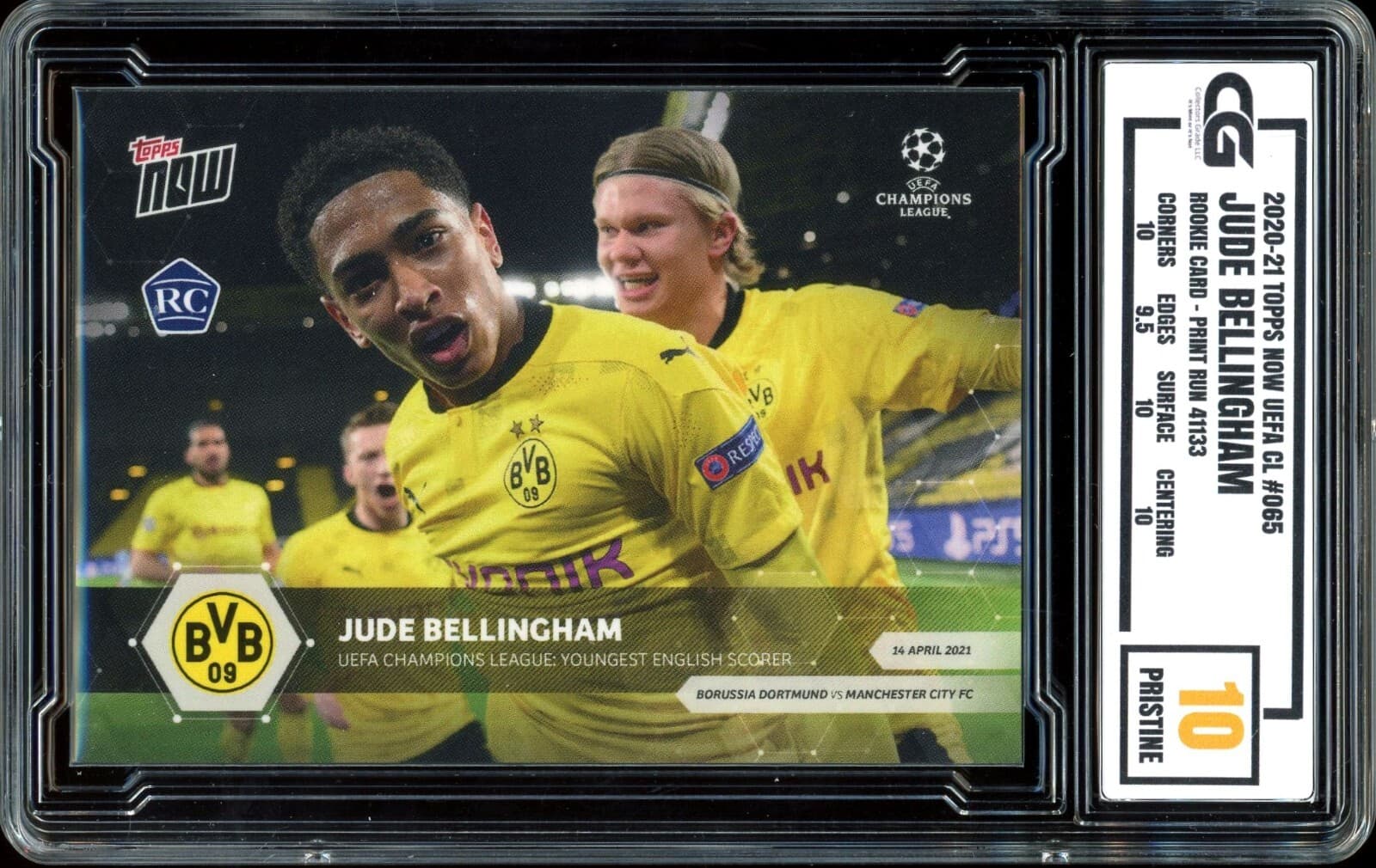 Soccer Jude Bellingham 2021 Topps