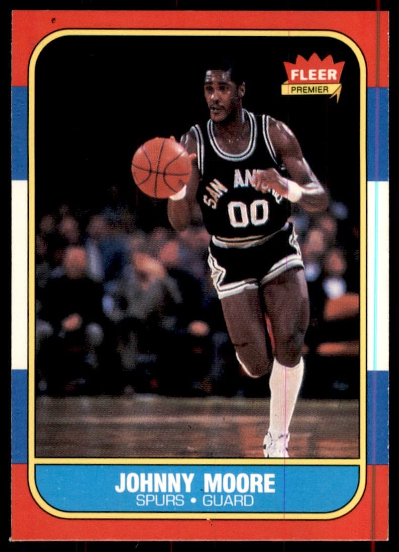 Johnny Moore 1986 Fleer 1986 Fleer