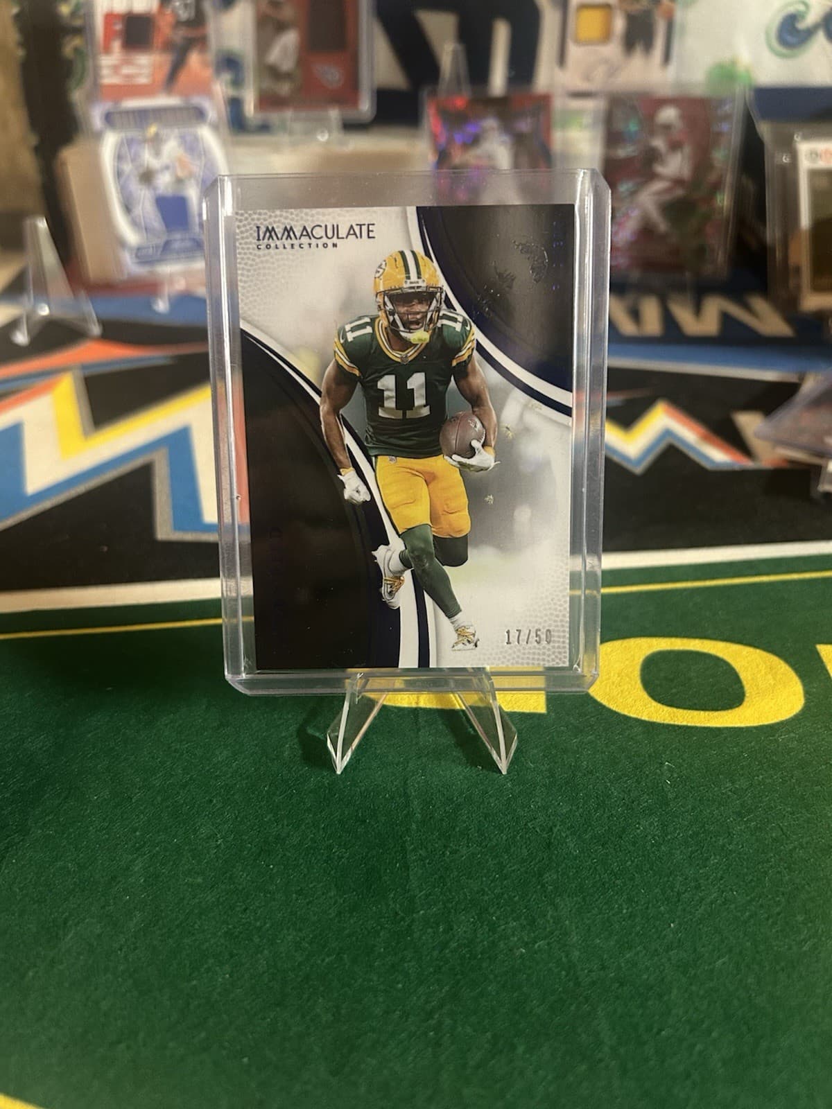 Action Packers Jayden 2025 Panini Immaculate 2025 Panini Immaculate blue