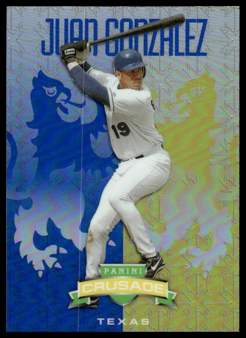 Crusade Juan Gonzalez 2024 Panini 2024 Panini blue
