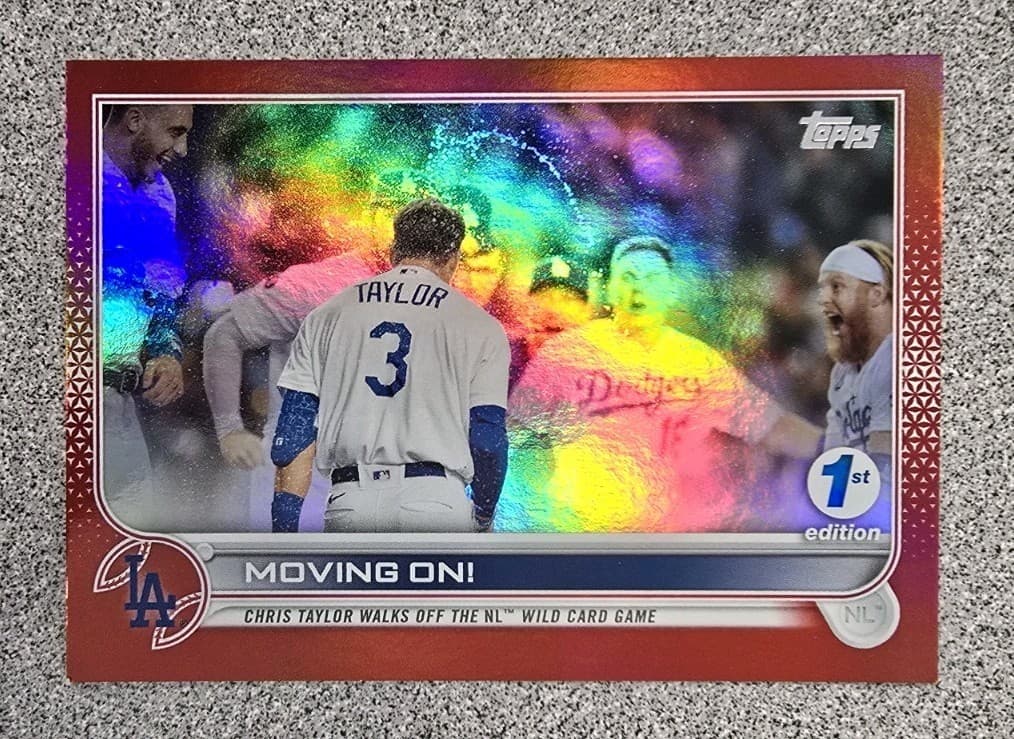 Checklist Chris Taylor 2022 Topps
