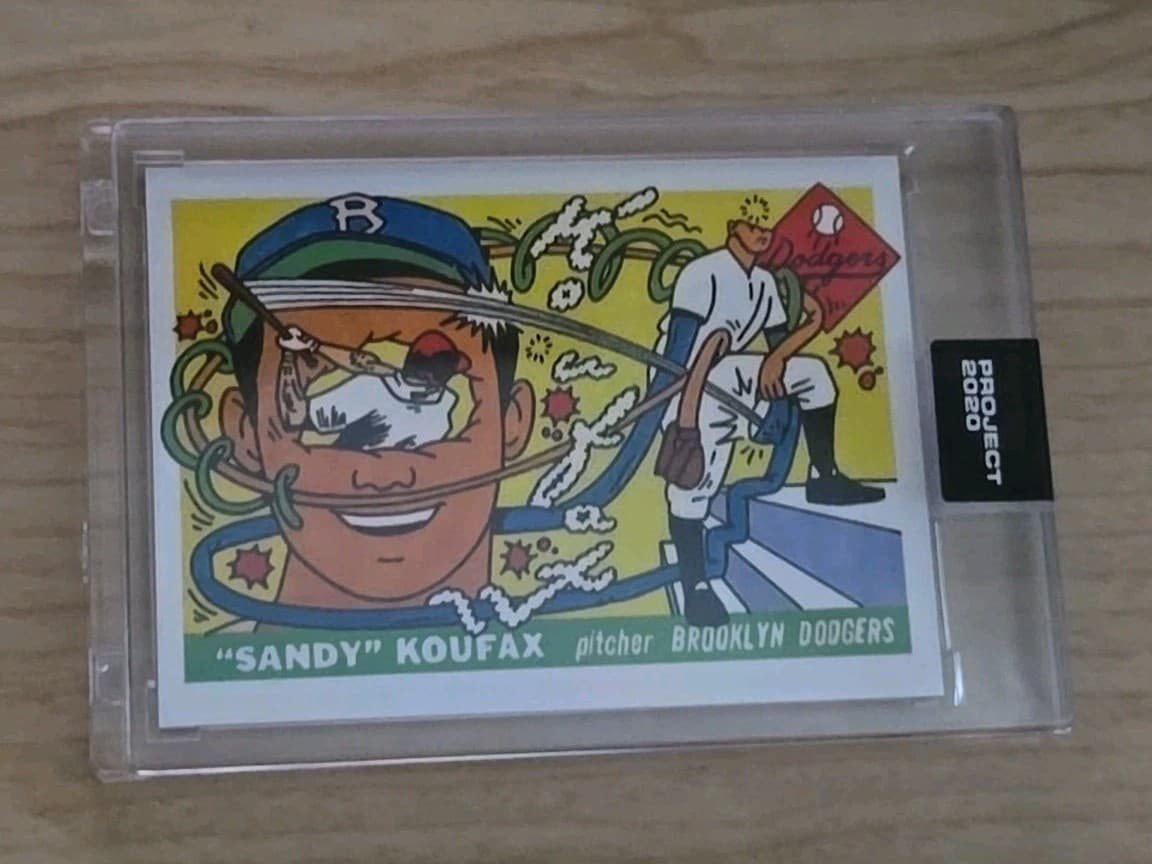 Project Sandy Koufax 2020 Topps 2020 Topps