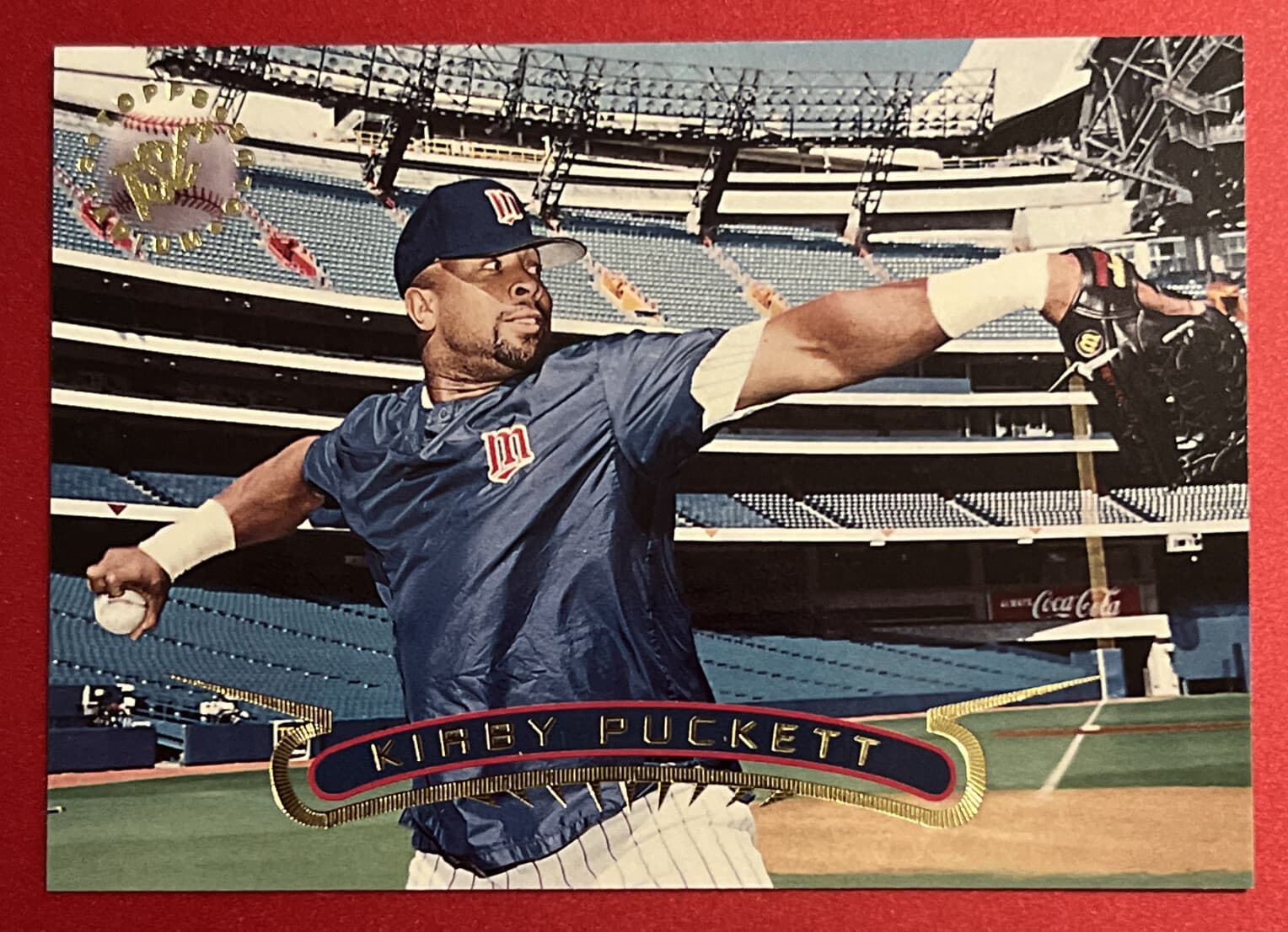 Kirby Puckett Baseball 1996 Topps Stadium Club