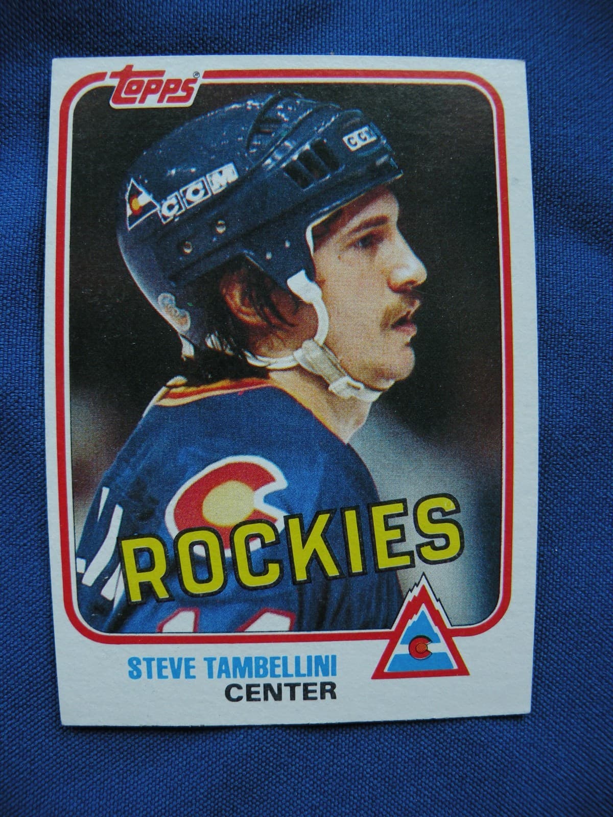 Steve Tambellini Rockies 1981 Topps 1981 Topps