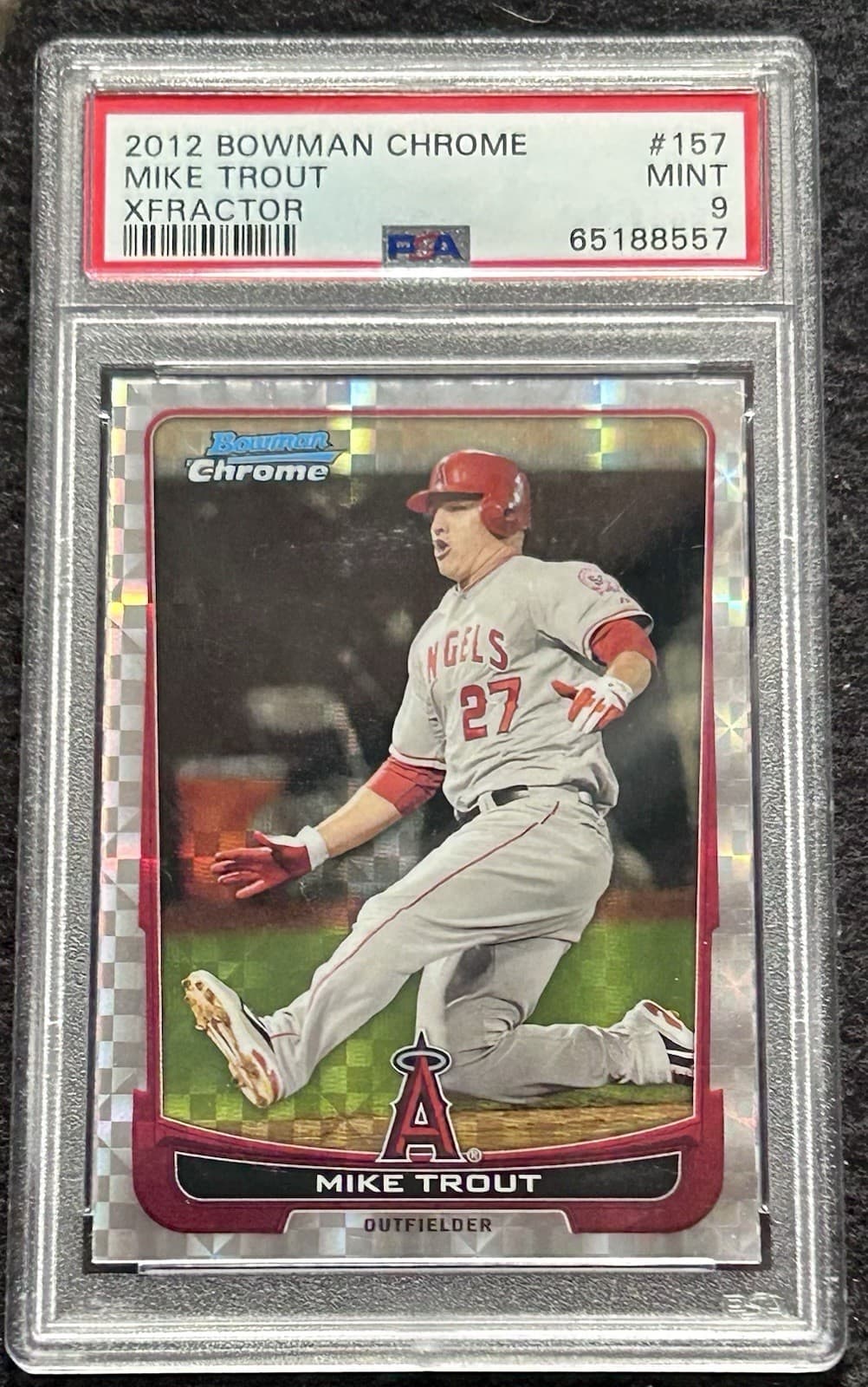 Mike Trout 2012 Bowman Chrome